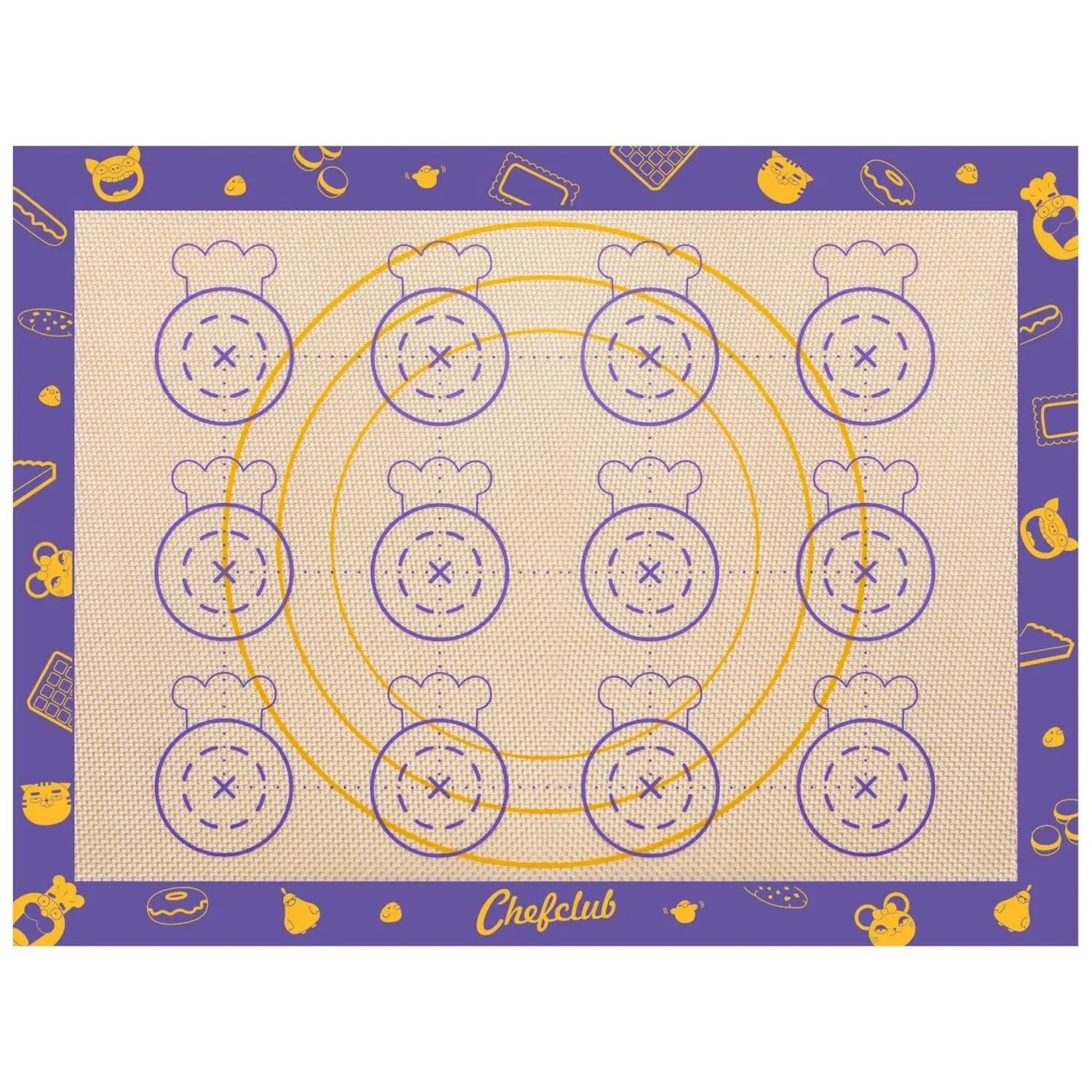 Backmatte - 30x40 cm (Lila)