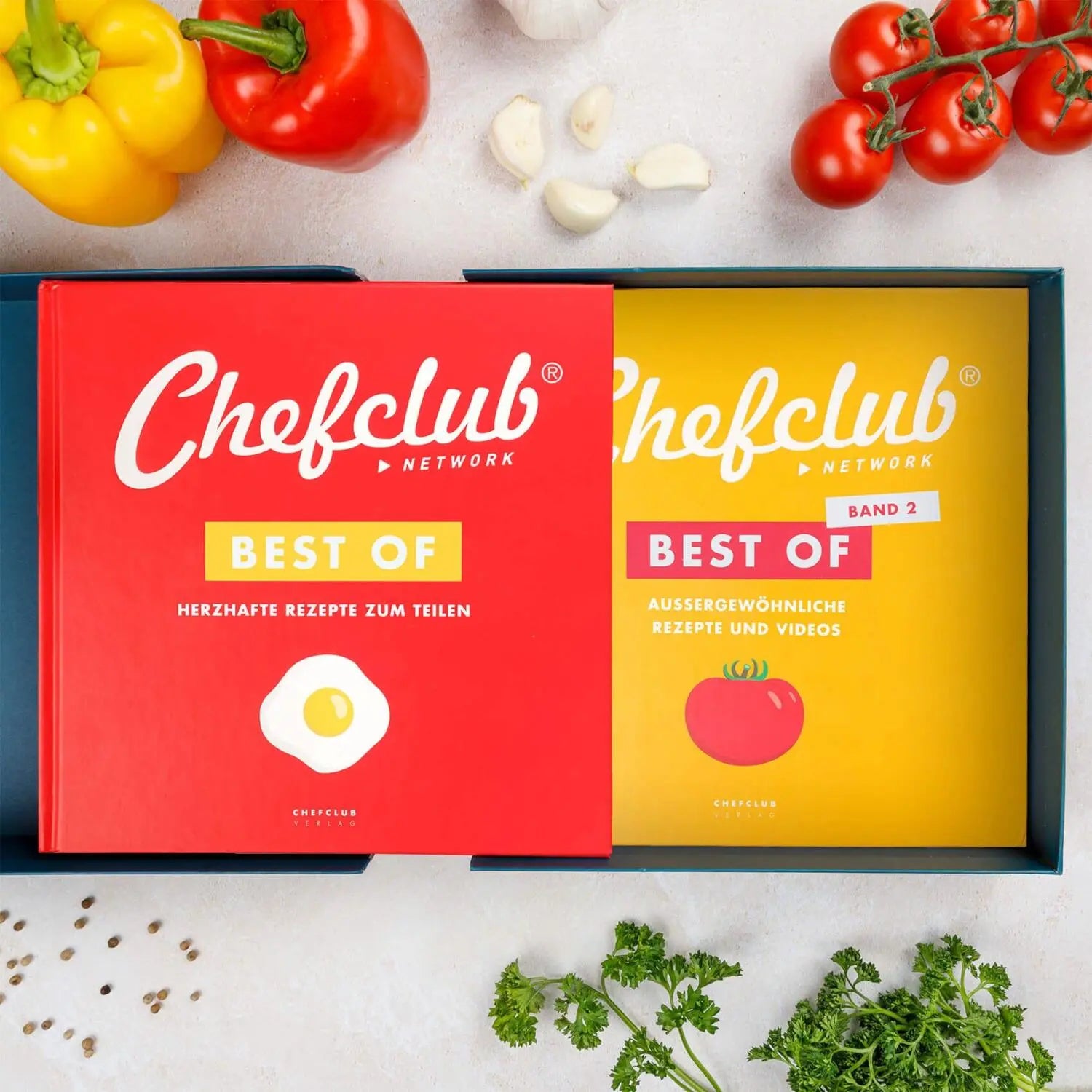 Kochbuch-Set "Das Best Of - Band 1 & 2"