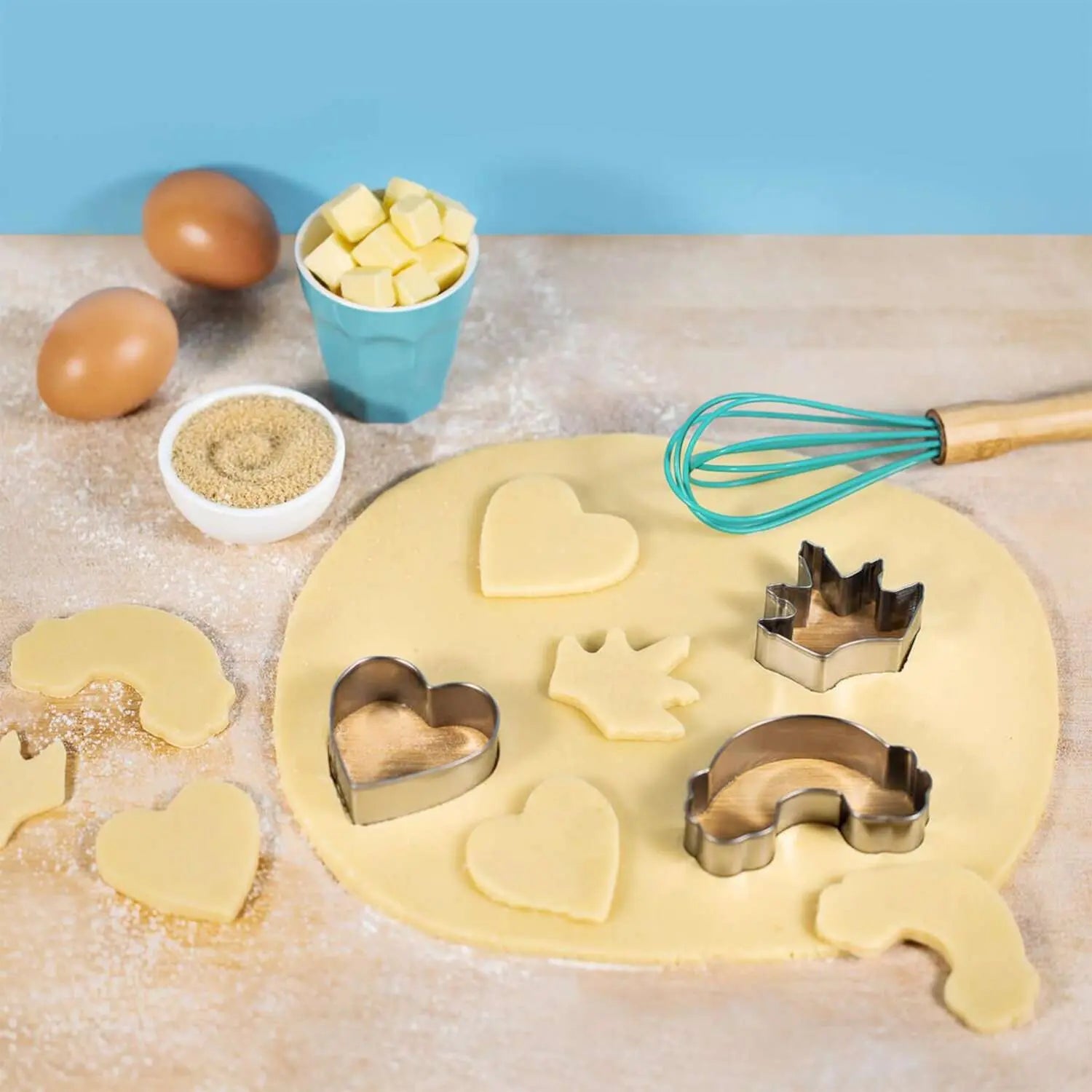 Back-Set für Kinder "Backe, backe Kekse" - 3-tlg.