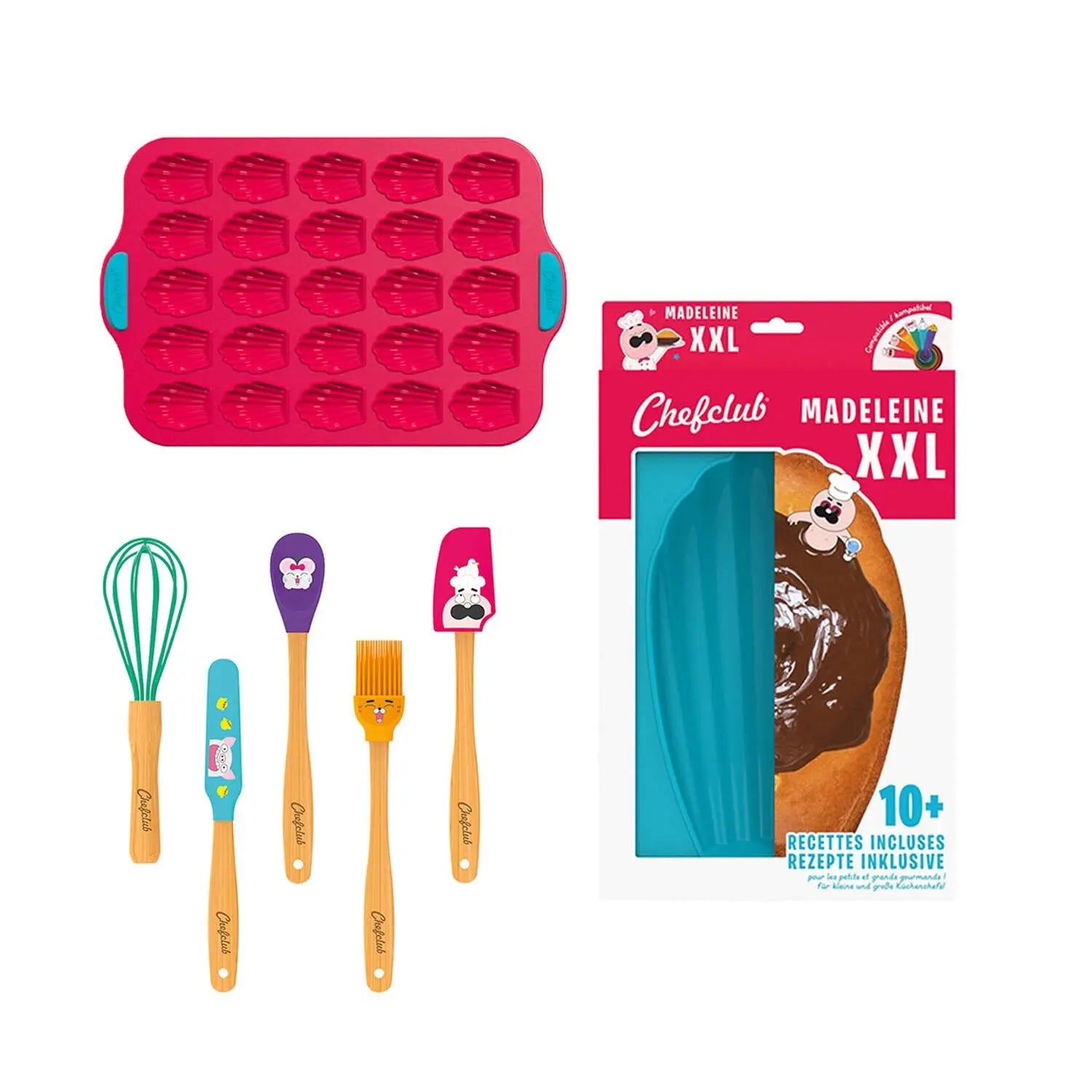 Back-Set für Kinder "Vive la France" - 3-tlg.