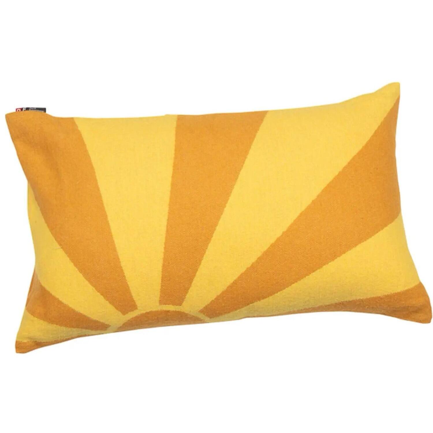 Kissenhülle "NOVA - Sonne" - 60x40 cm (Gelb/Orange)