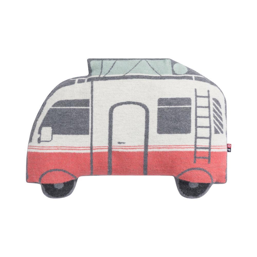 Kissen "JUWEL - Camper" - 43x33 cm (RohWeiß)