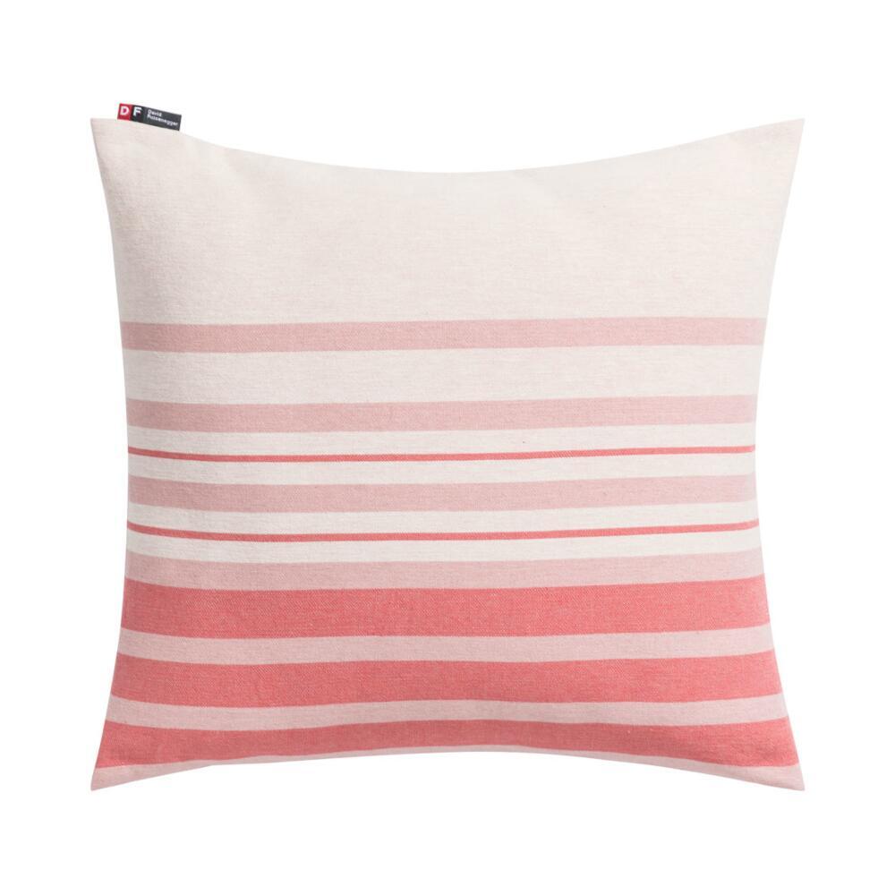 Kissen "PORTO - Streifen" - 50x50 cm (Altrosa)