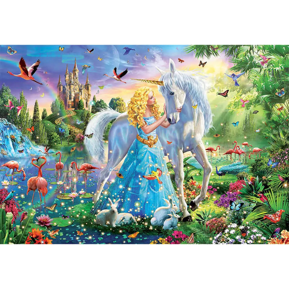 Prinzessin und Einhorn