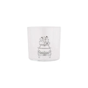 Trinkglas "Weihnachtsauto" - 350 ml (Transparent)