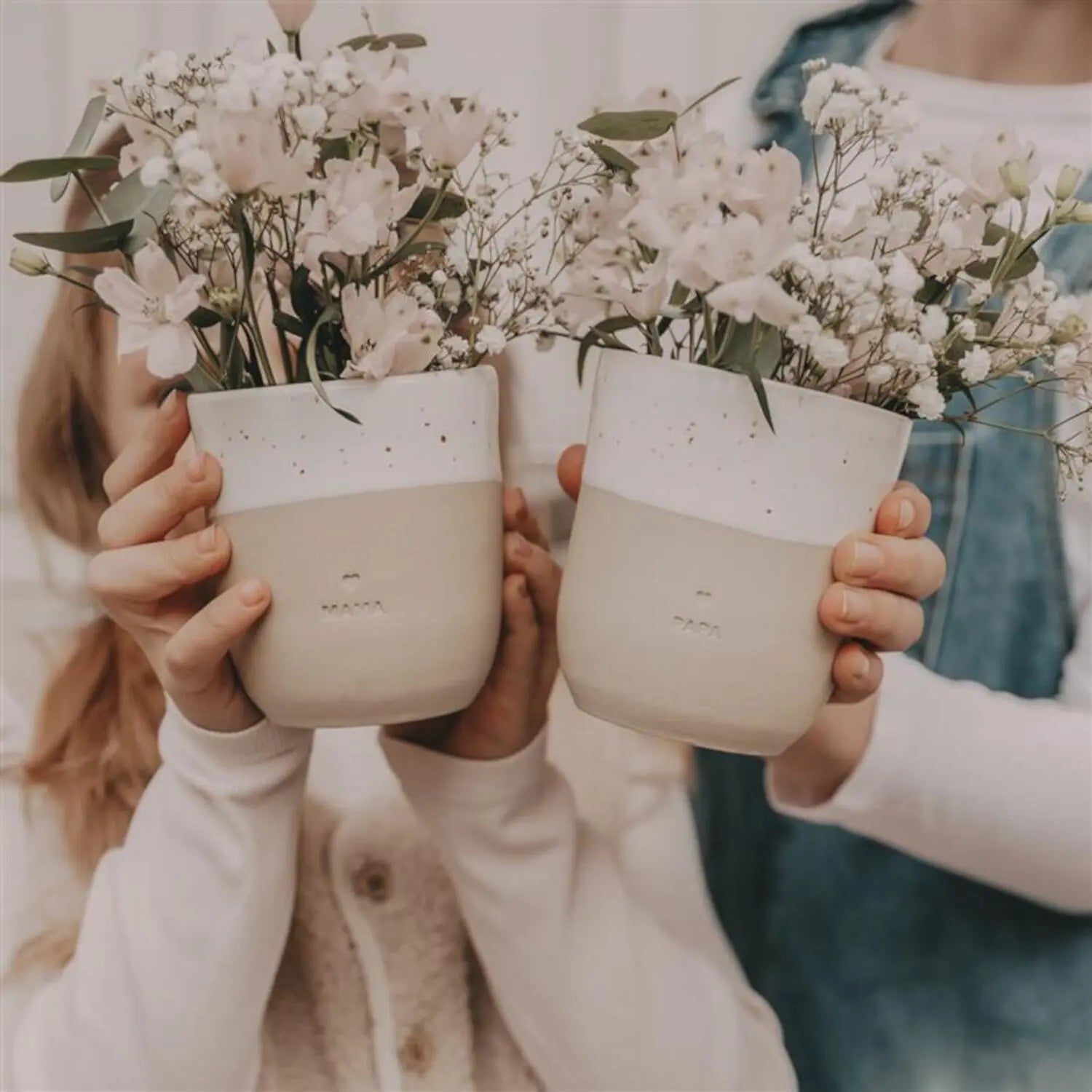 Becher "Mama" - 320 ml (Natur) Eulenschnitt