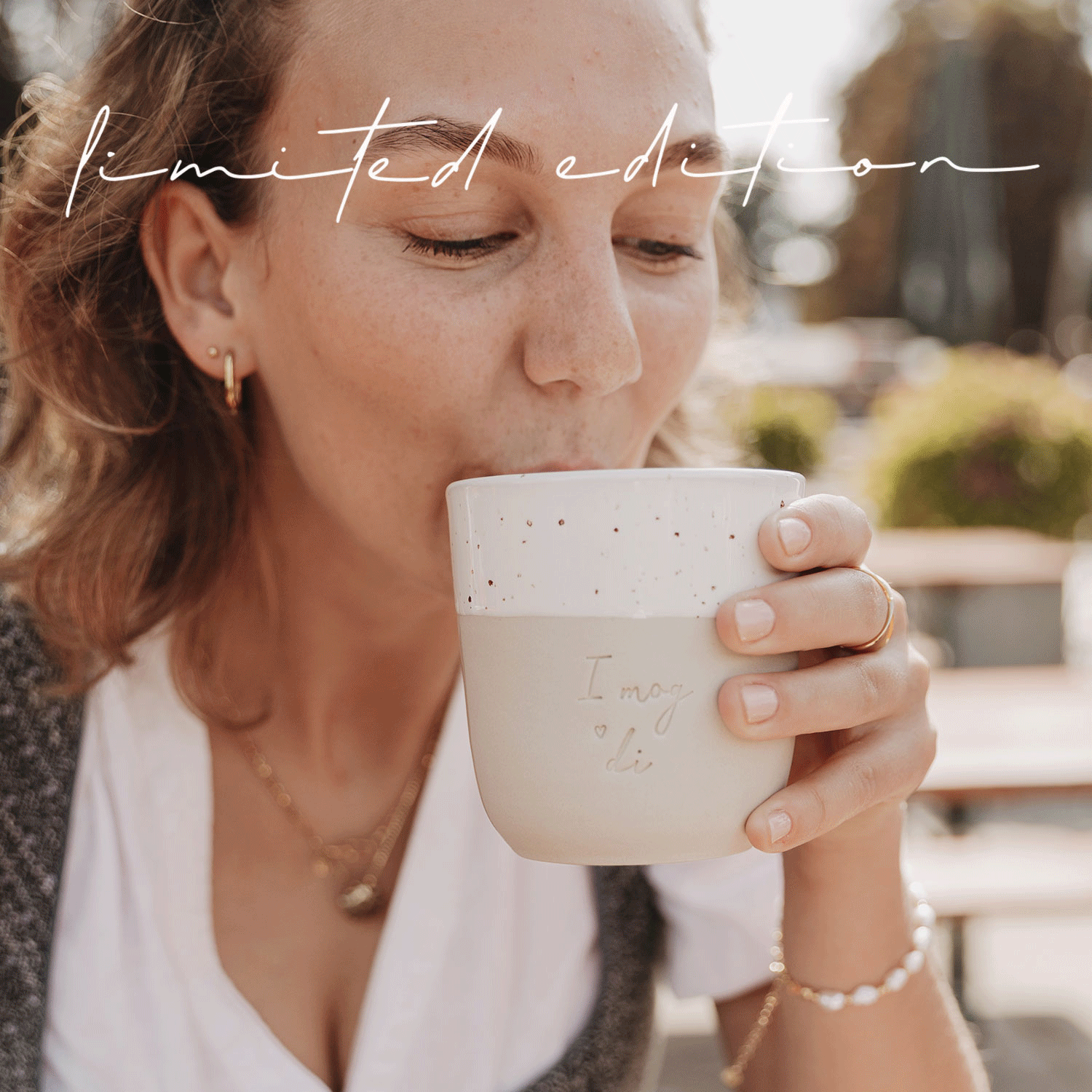 Limitierter Becher "I mog di" Eulenschnitt