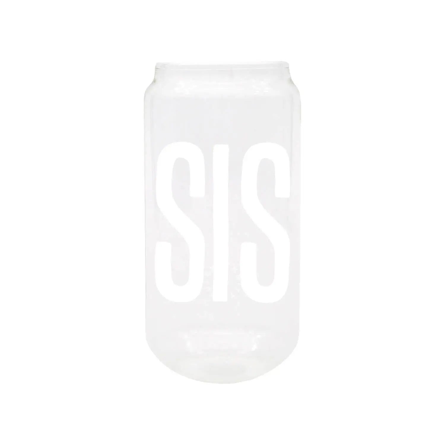 Trinkglas hoch "Sis" Eulenschnitt