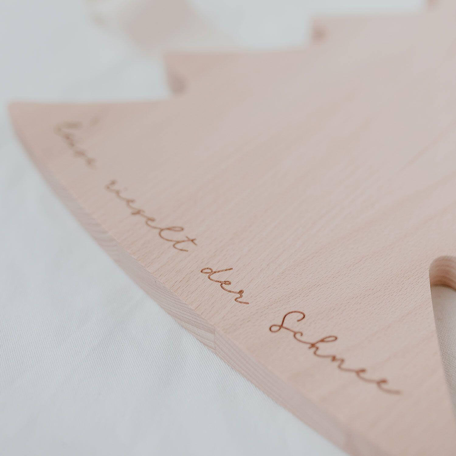 Frühstücksbrettchen "Tanne" - 28x33x2 cm (Natur)