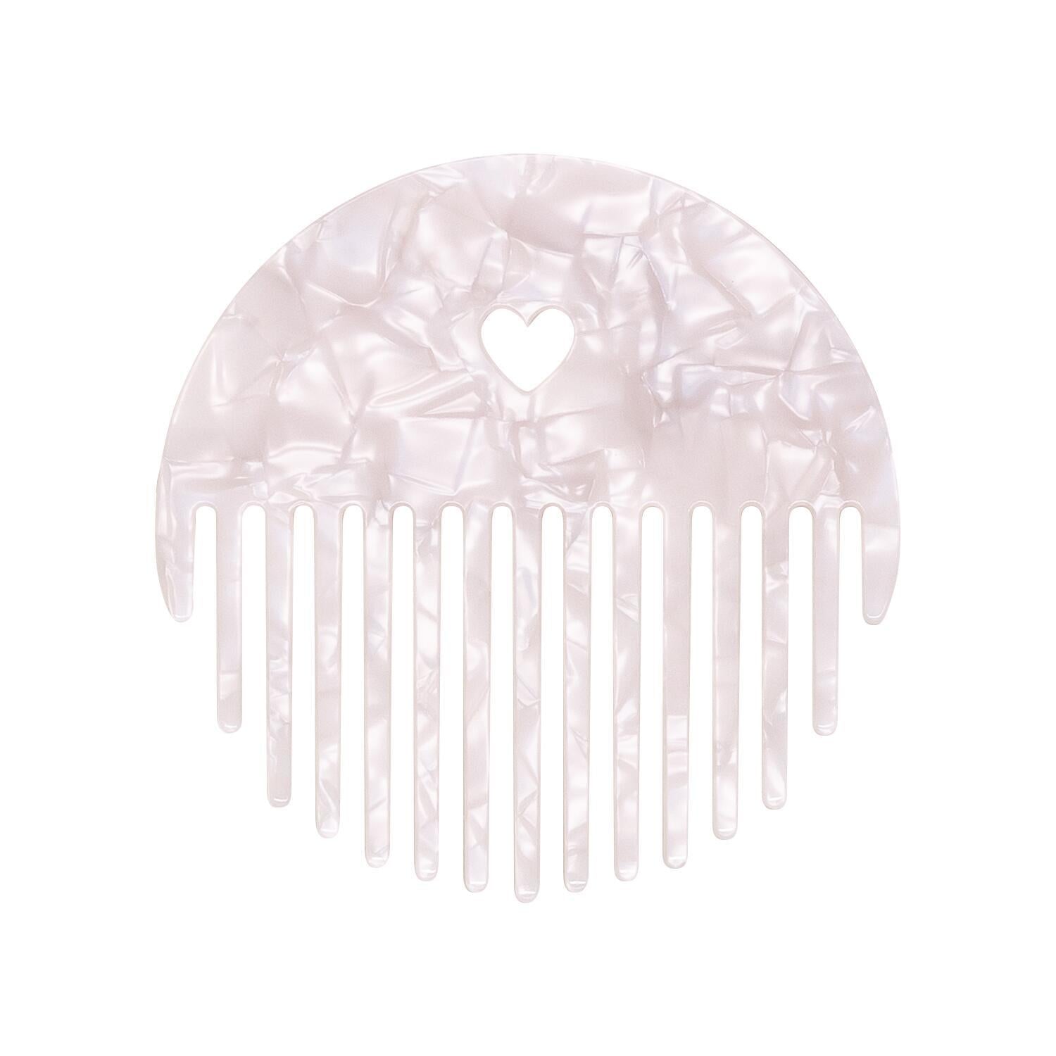 Kamm "Herz" (Pearl) Eulenschnitt