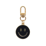 Schlüsselanhänger "Smiley" - 3x6,8 cm (Schwarz) Eulenschnitt