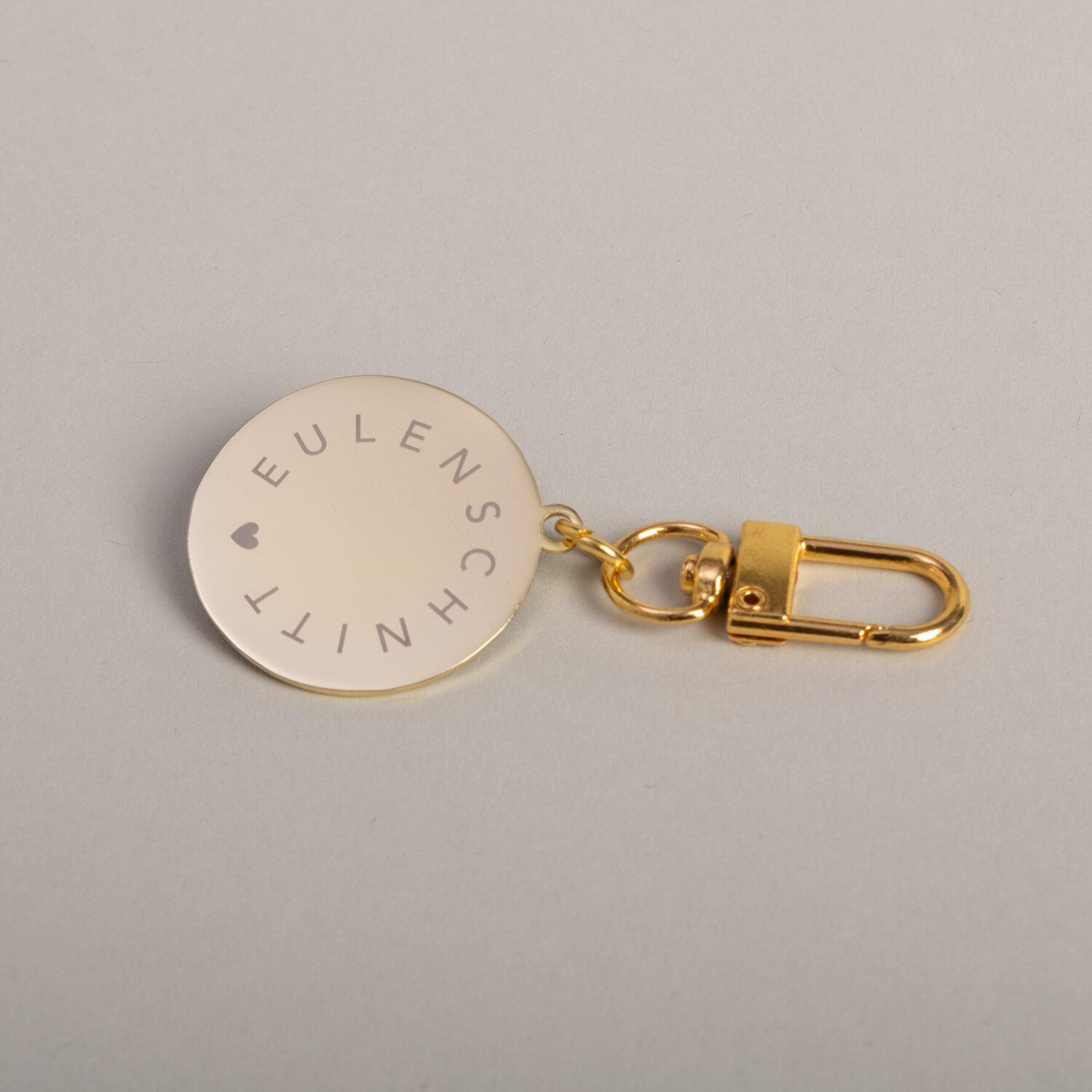 Schlüsselanhänger "Home" - 3x6,8 cm (Weiß) Eulenschnitt