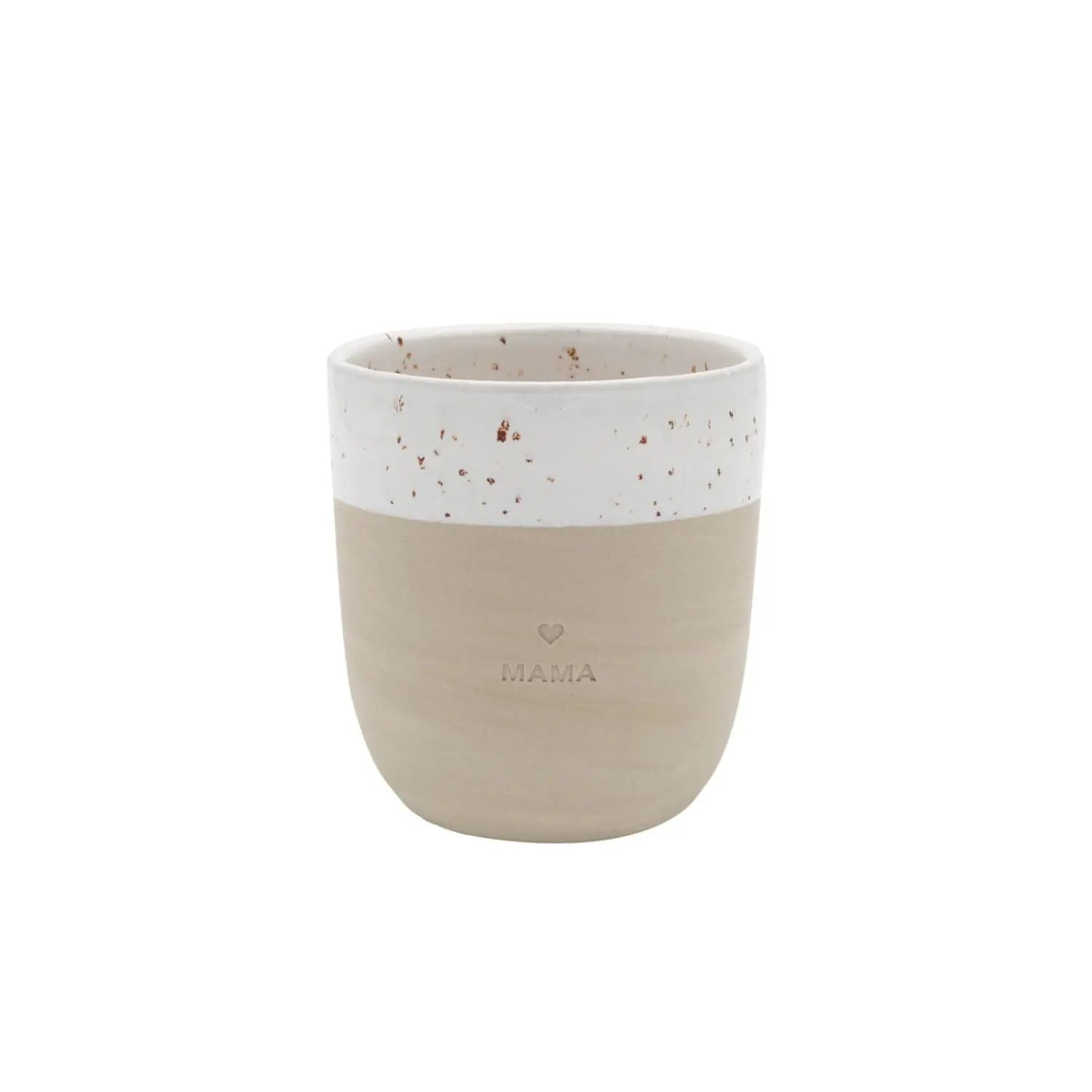 Becher "Mama" - 320 ml (Natur) Eulenschnitt