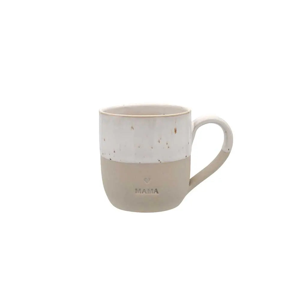 Cappuccino Tasse "Mama" - 190 ml (Natur) Eulenschnitt