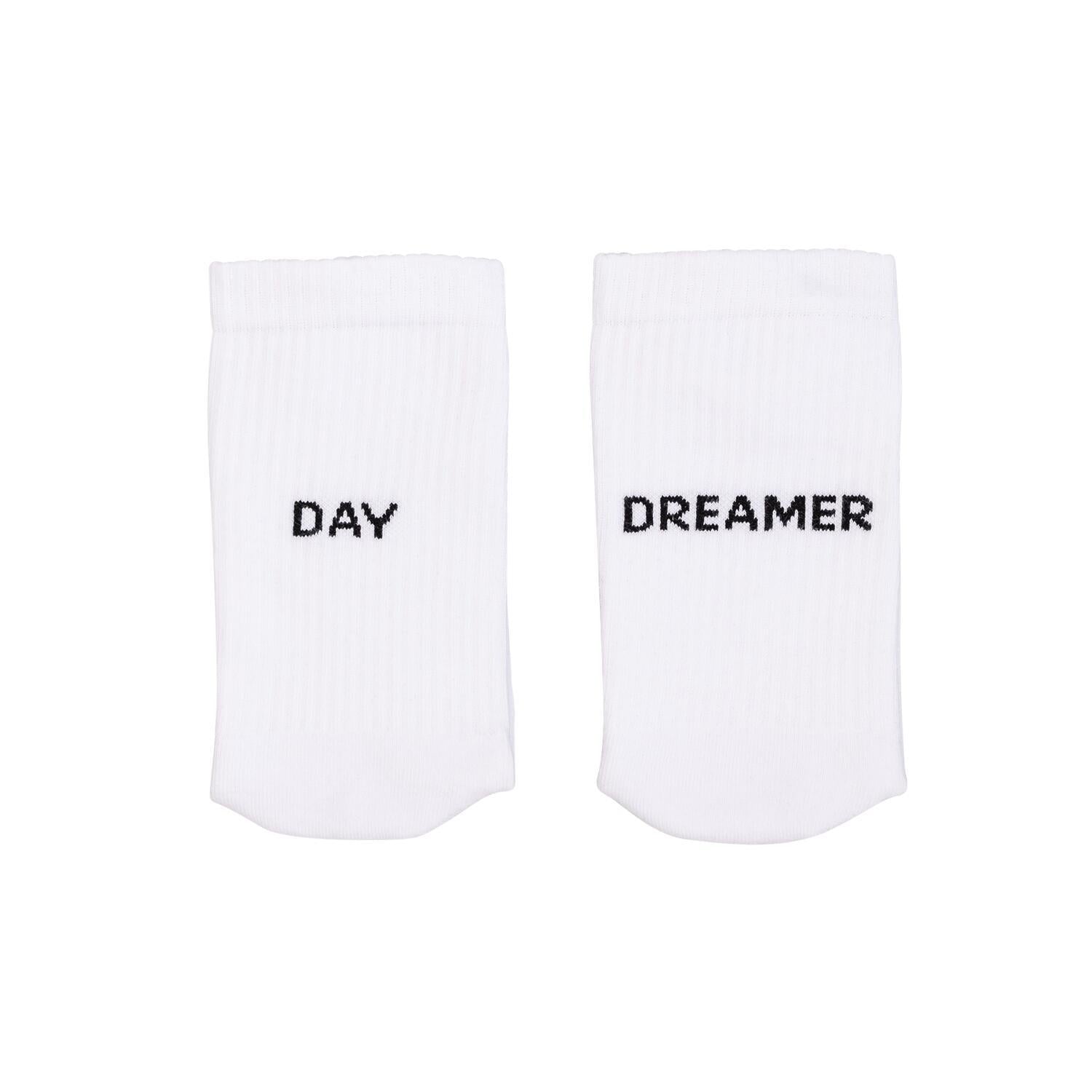 Socken "Day Dreamer" (Weiß) Eulenschnitt