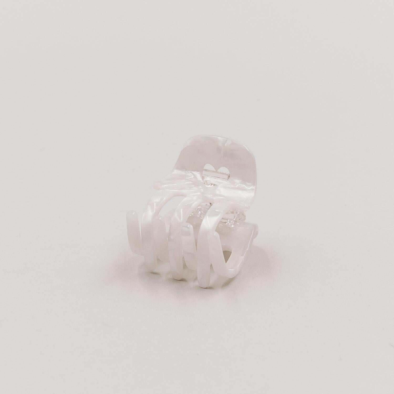 Kleine Haarspange "Herz" (Pearl) Eulenschnitt