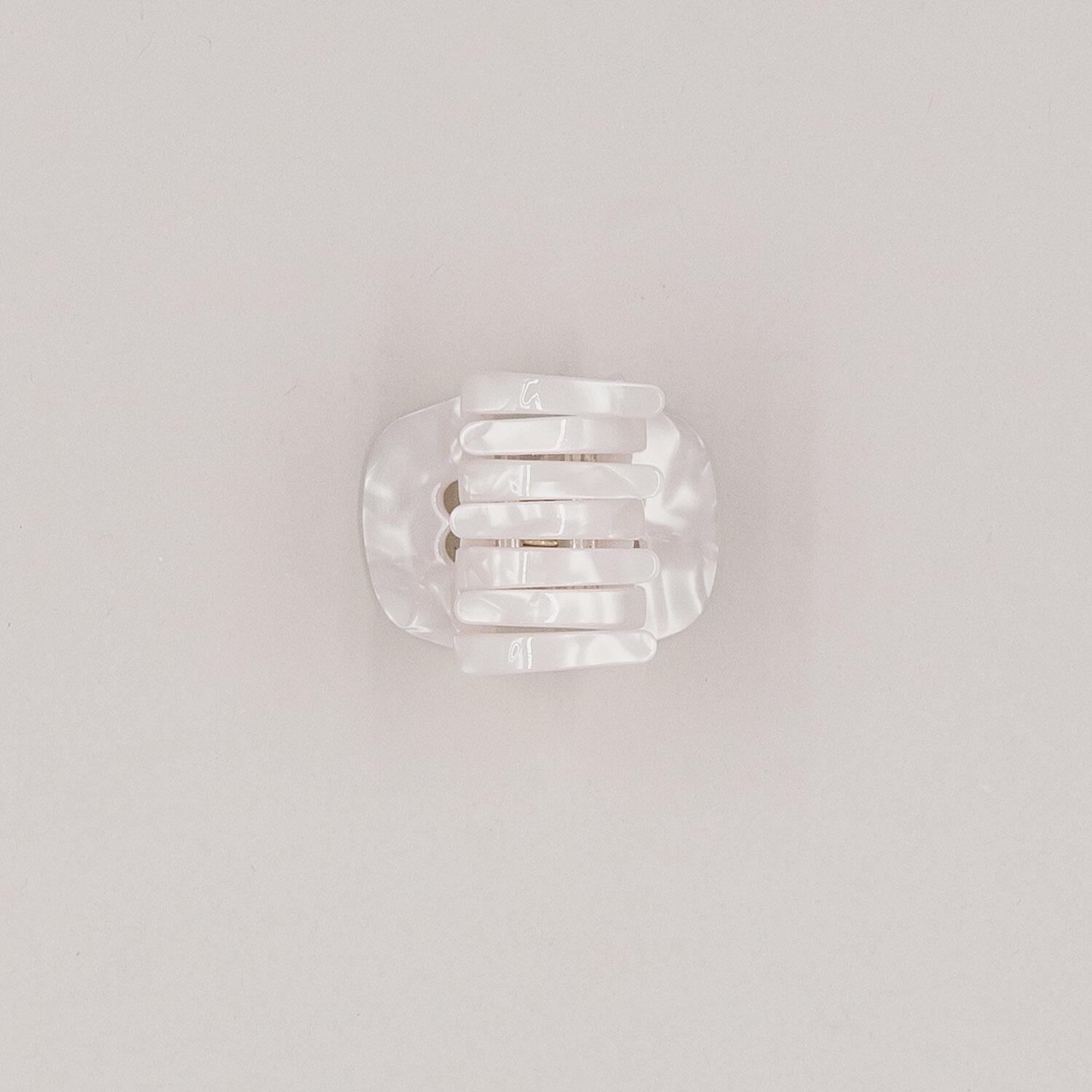 Kleine Haarspange "Herz" (Pearl) Eulenschnitt