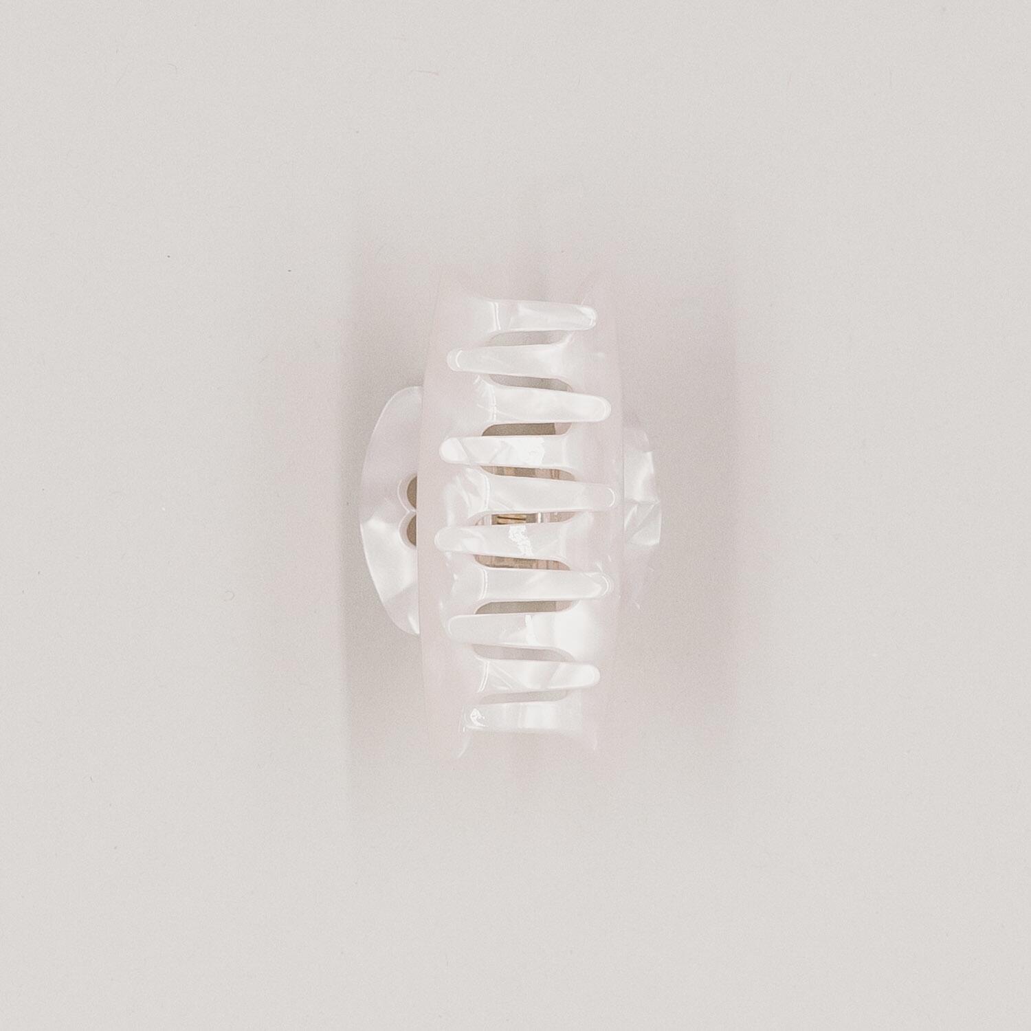 Große Haarspange "Herz" (Pearl) Eulenschnitt