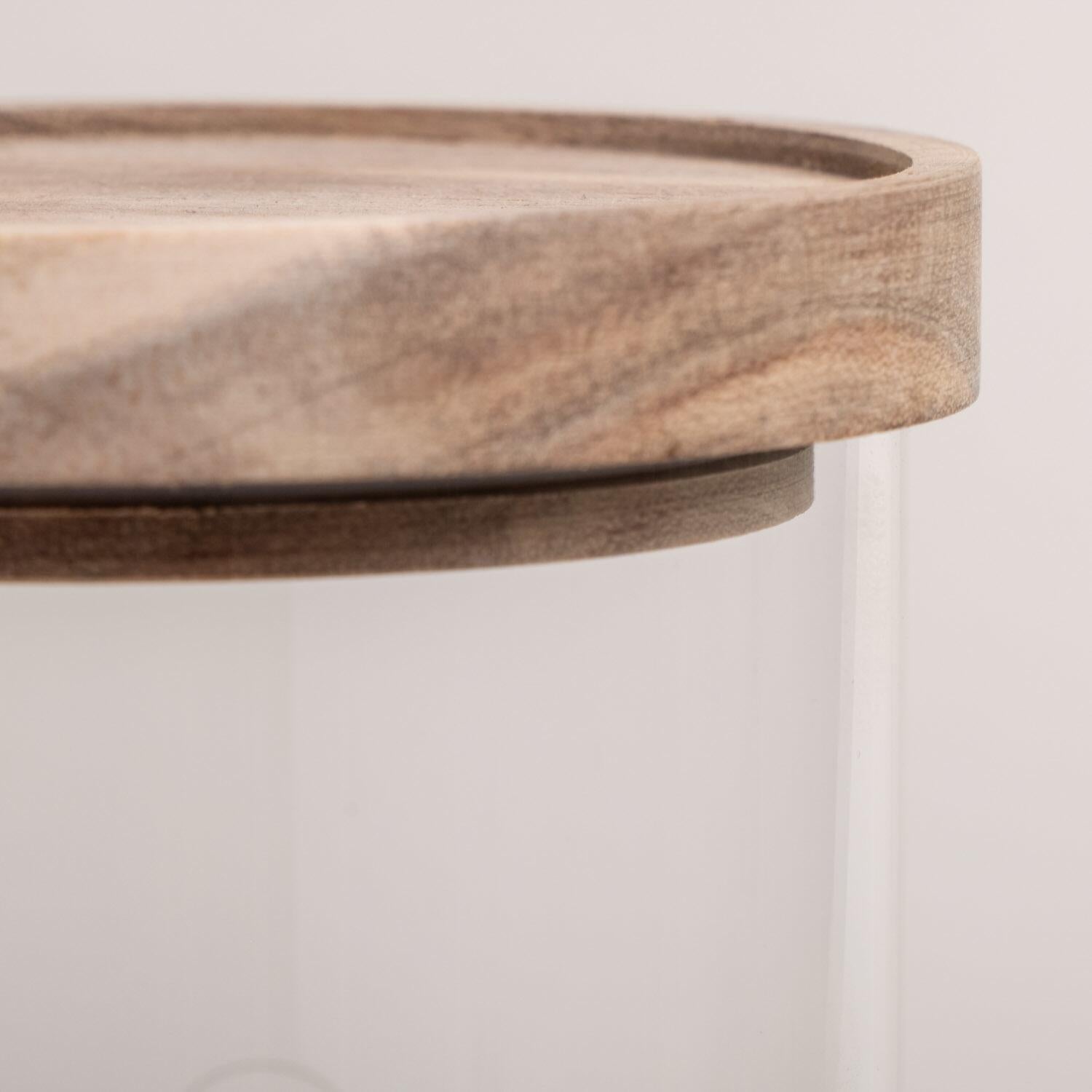 Vorratsglas "Häuser" - 9,5x19 cm (Transparent)