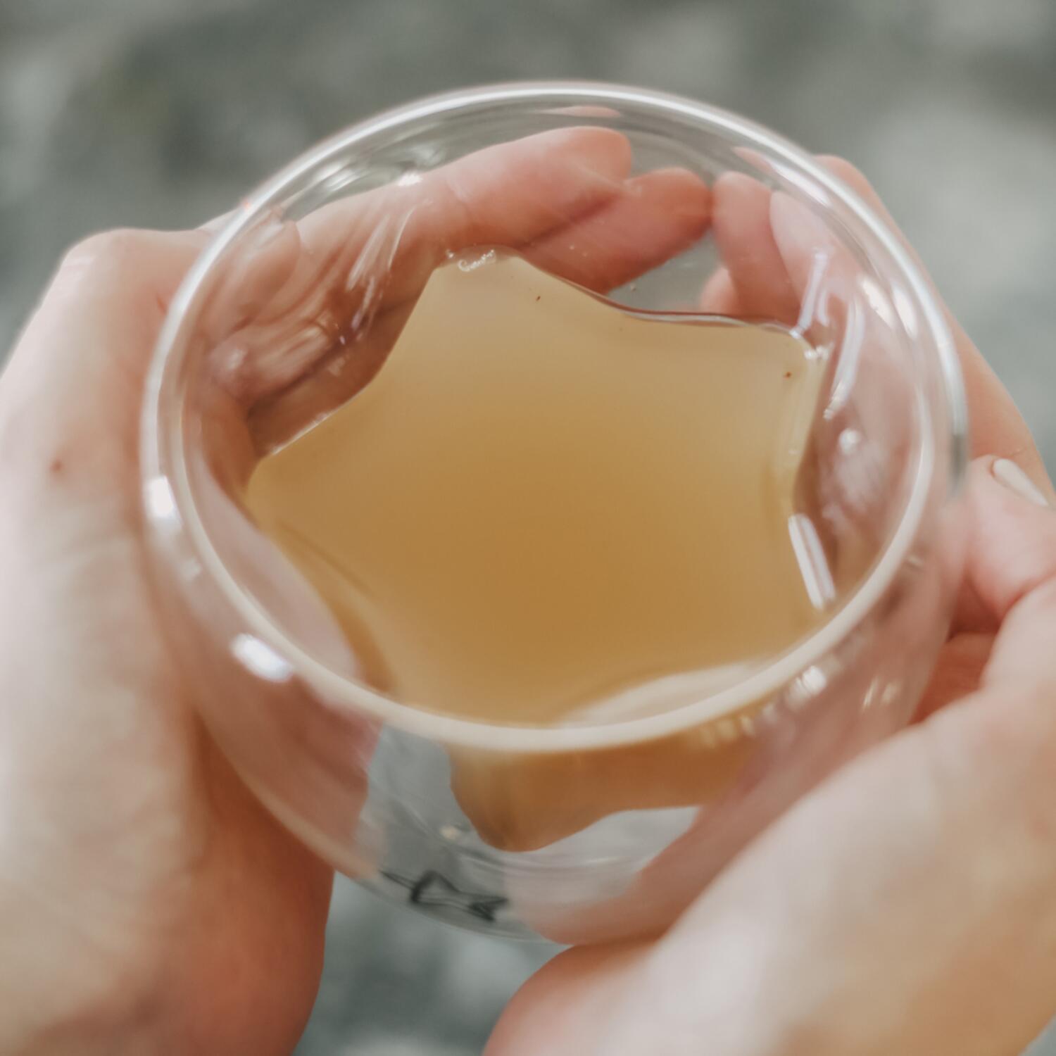 Doppelwandiges Sternglas "Stern" - 250 ml (Transparent)