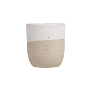 Becher "Me Time" - 320 ml (Natur) Eulenschnitt