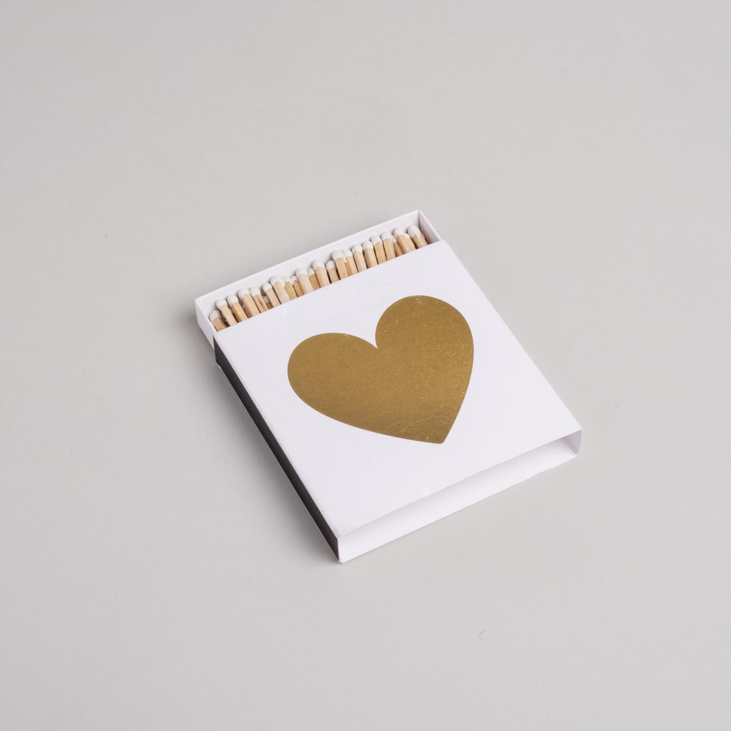 Streichhölzer "Little Things" - 10,1x10,3x1,5 cm (Weiß) Eulenschnitt