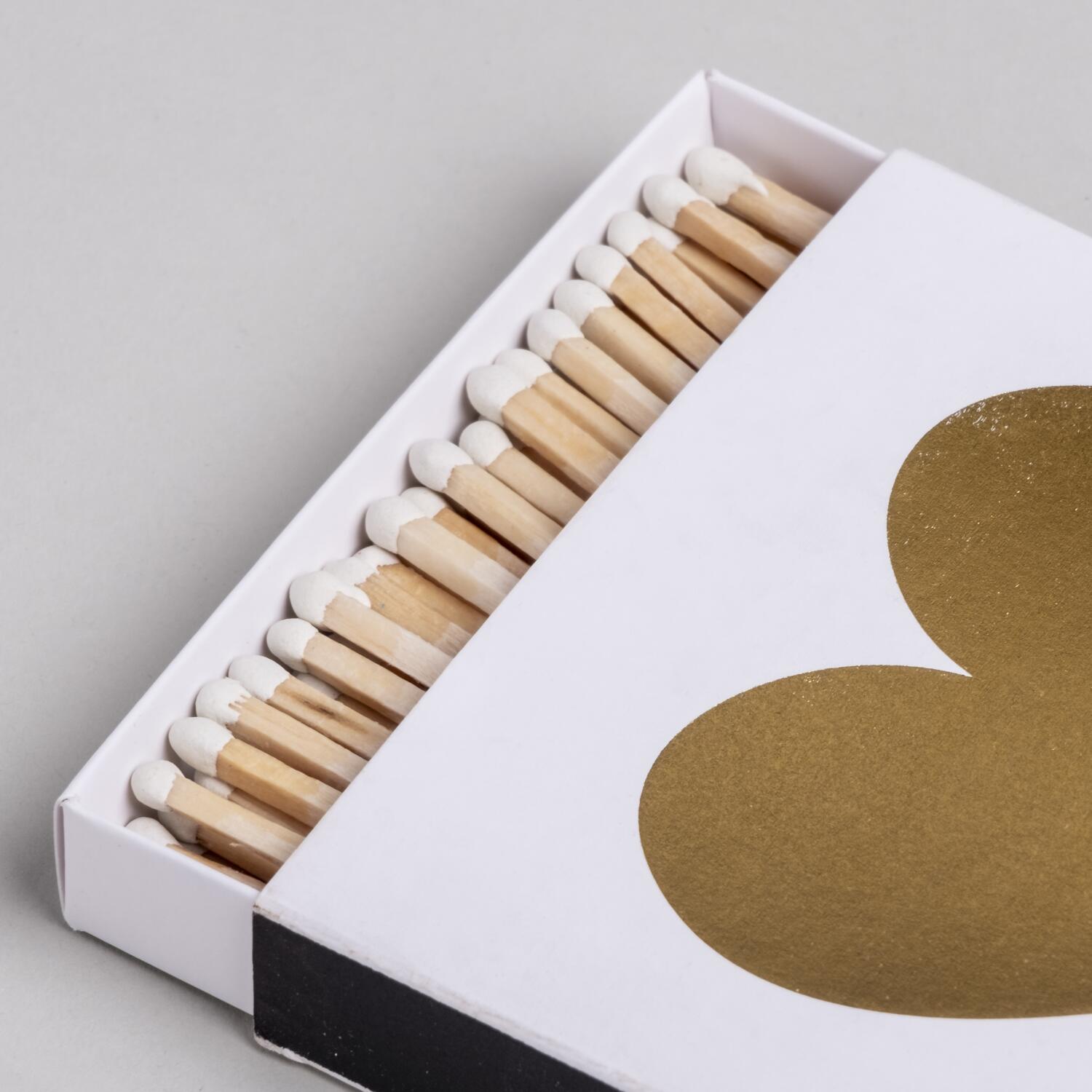 Streichhölzer "Little Things" - 10,1x10,3x1,5 cm (Weiß) Eulenschnitt