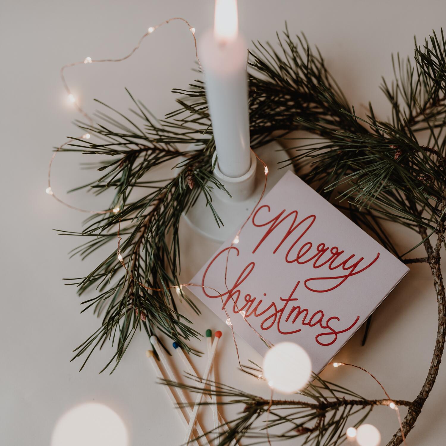 Streichhölzer "Merry Christmas" - XL (Bunt)
