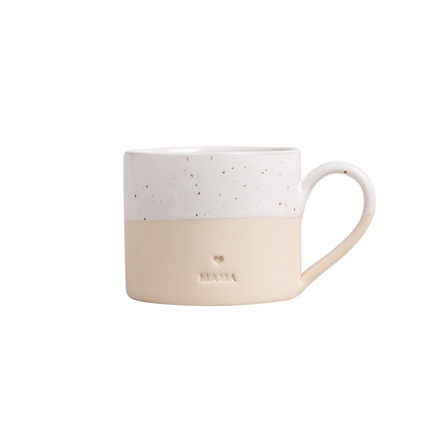 Tasse "Mama" - 250 ml (Natur) Eulenschnitt