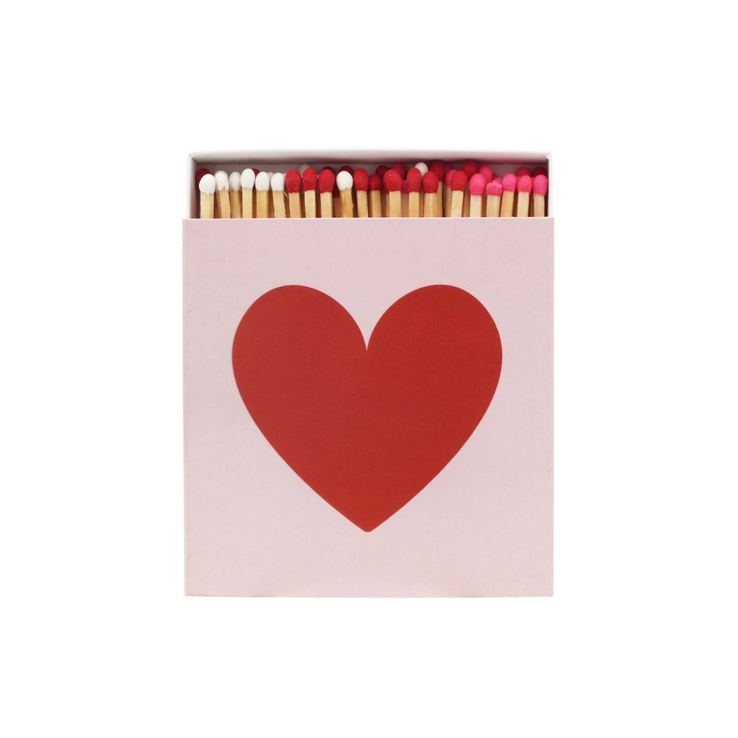 Streichhölzer "Make a wish" - 10,1x10,3x1,5 cm (Rosa)