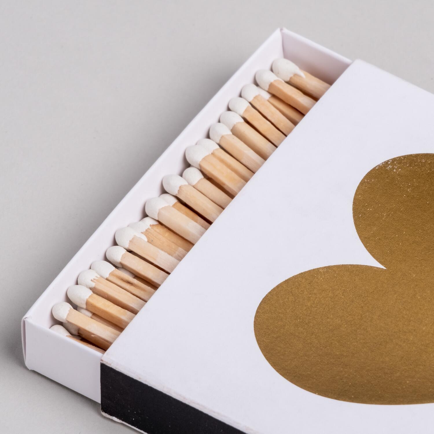 Streichhölzer "Little things" - 10,1x10,3x1,5 cm (Weiß)