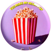 Dekotablett "Love Trays - You make my heart pop" - XS (Lila)