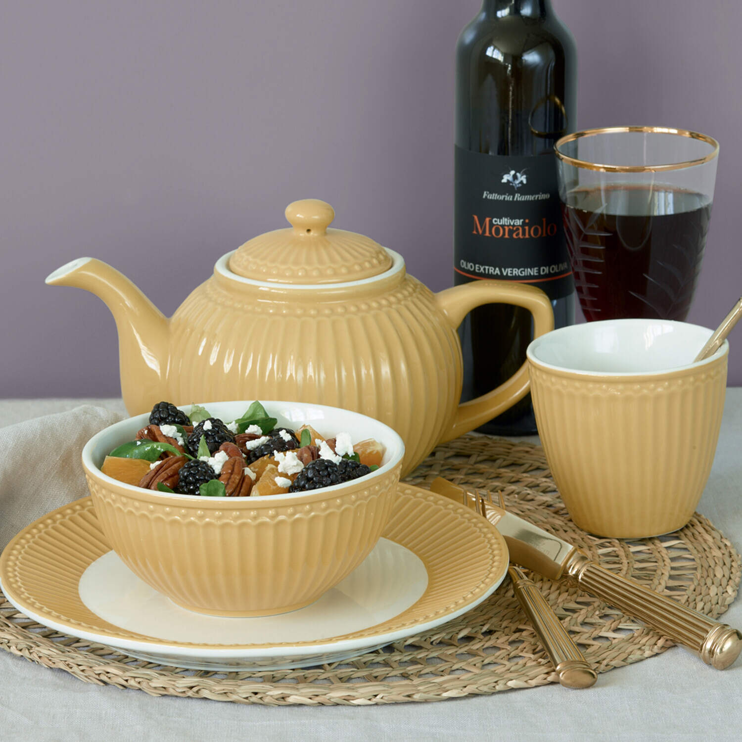 Müslischüssel "Alice" (Honey Mustard) GreenGate