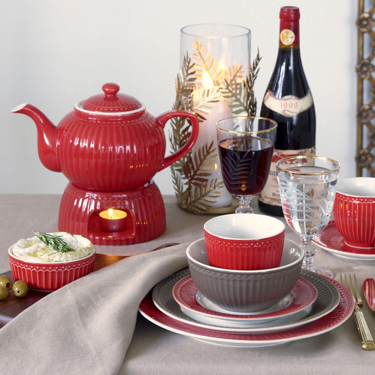 Essteller "Alice" (Red)
