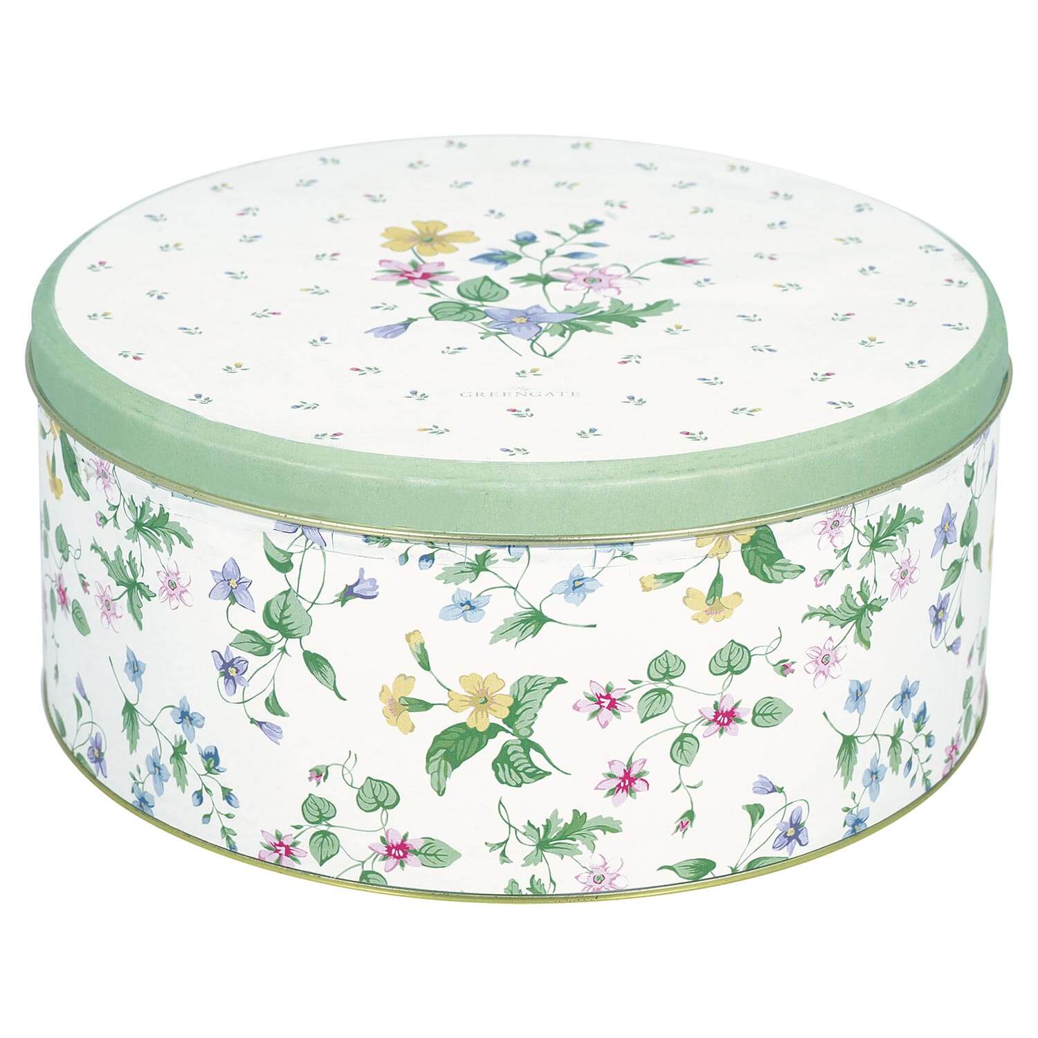greengate aufbewahrung Aufbewahrungsdose rund "Karolina" (White) - GreenGate