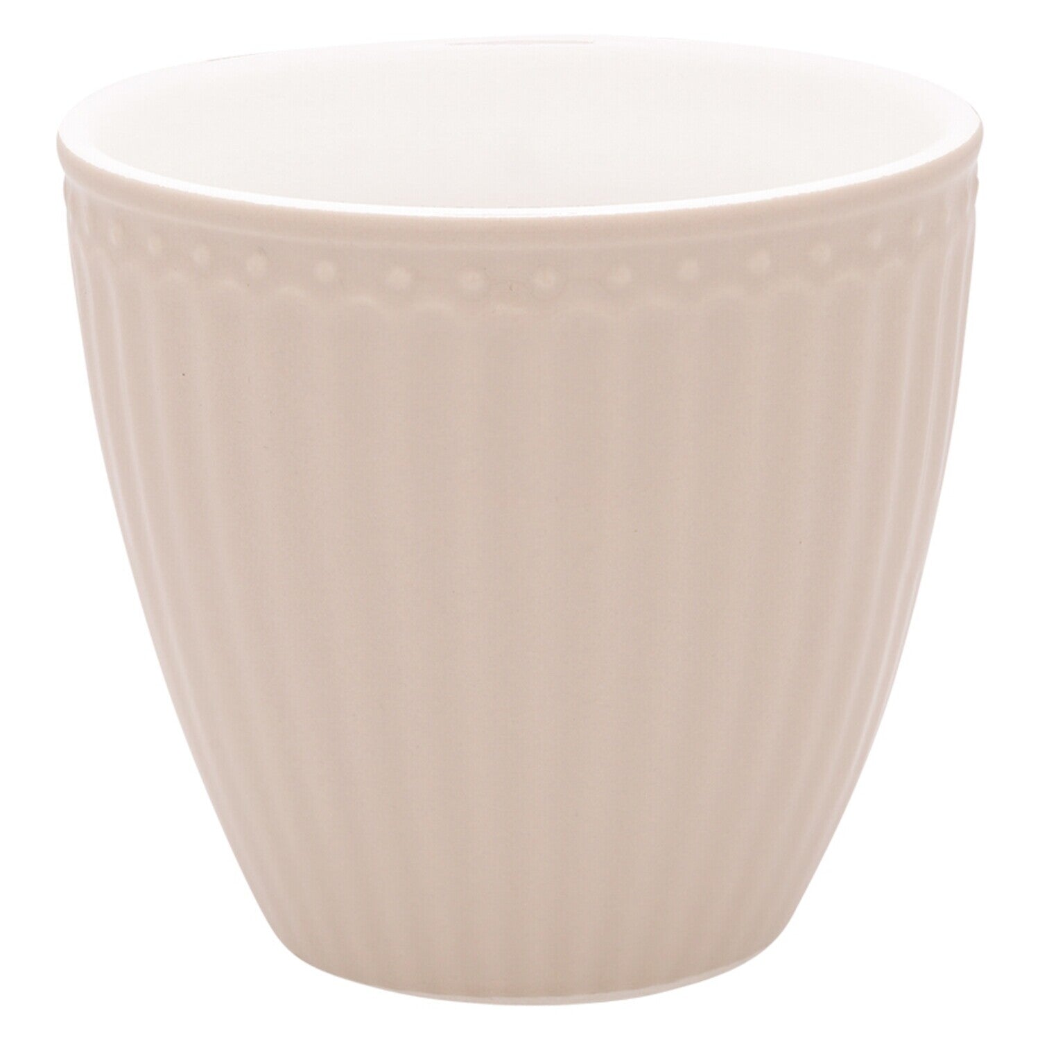 Latte Cup "Alice" (Creamy Fudge)  - 4er-Set GreenGate