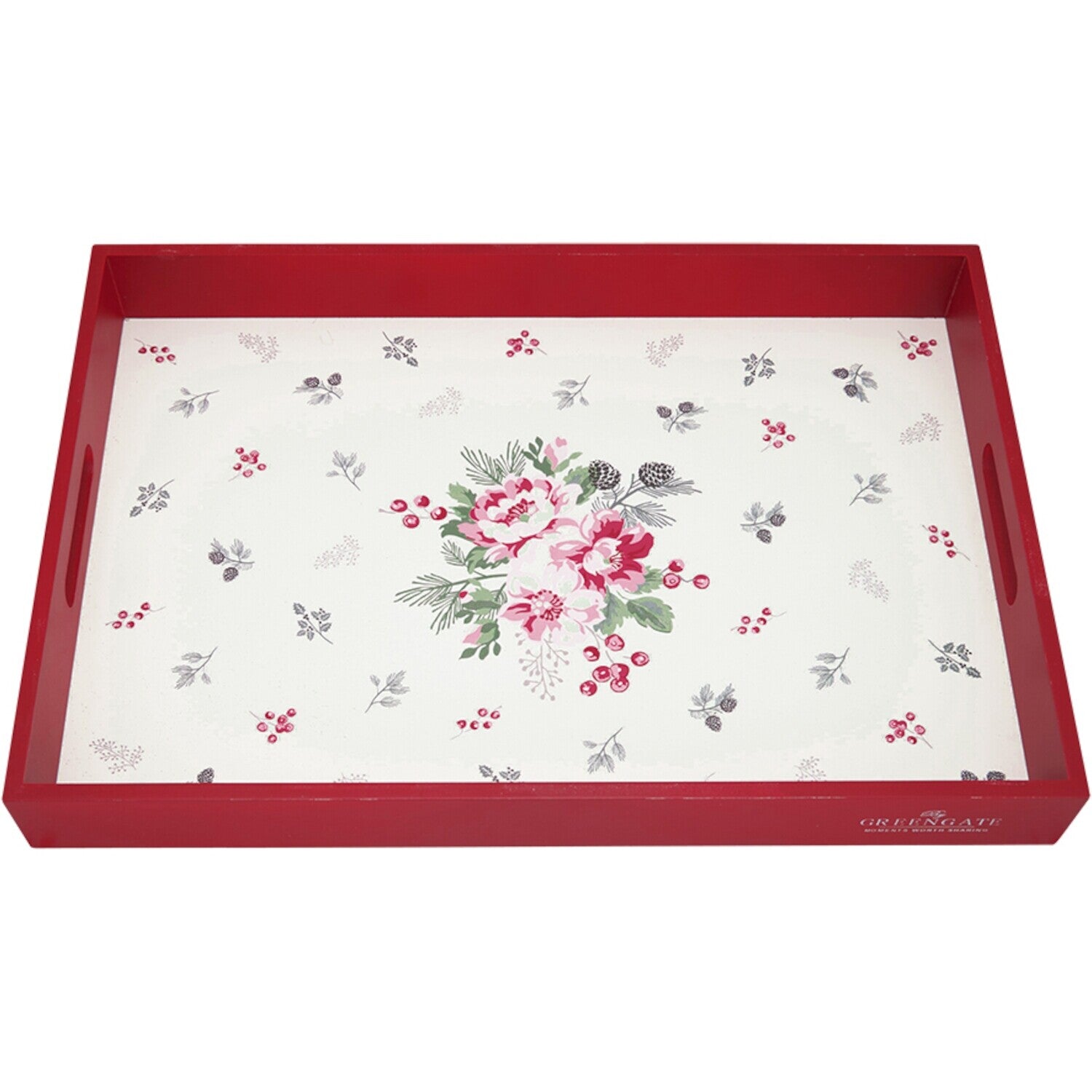 Tablett im 2er-Set "Charline" (White) GreenGate