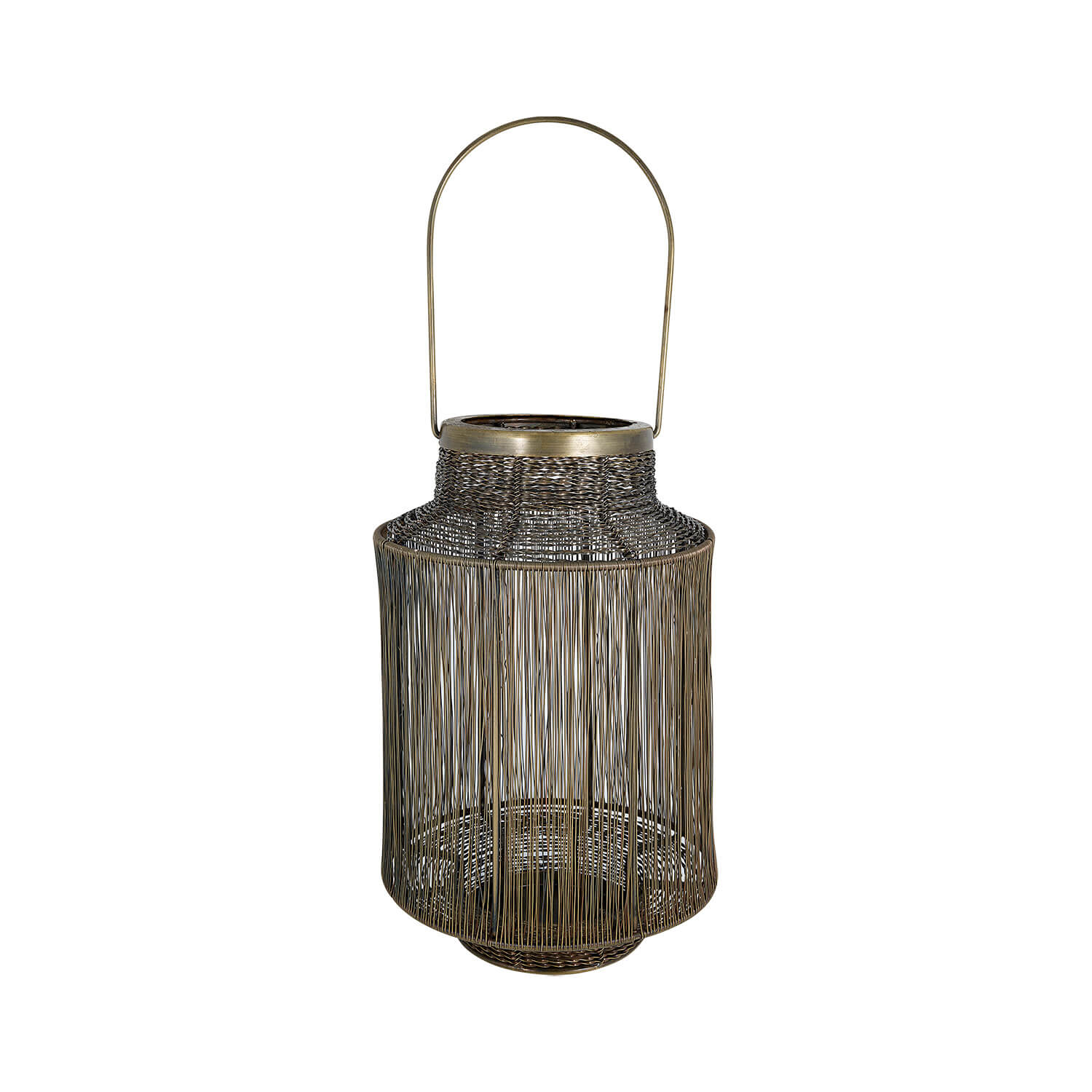 Laterne aus Metall - 45 cm (Messing) GreenGate