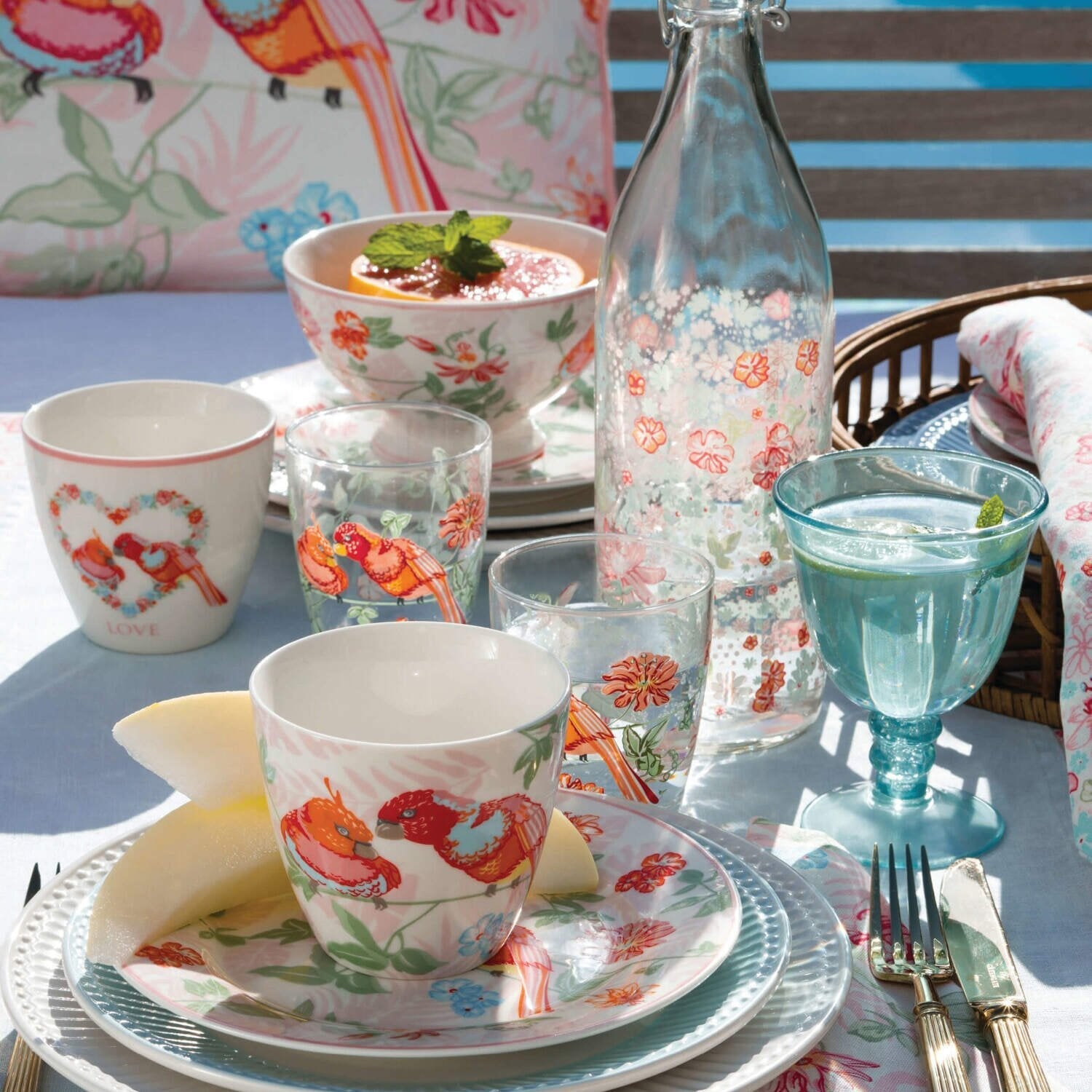 Mini Latte Cup "Fallulah" - 7x7 cm (White) GreenGate