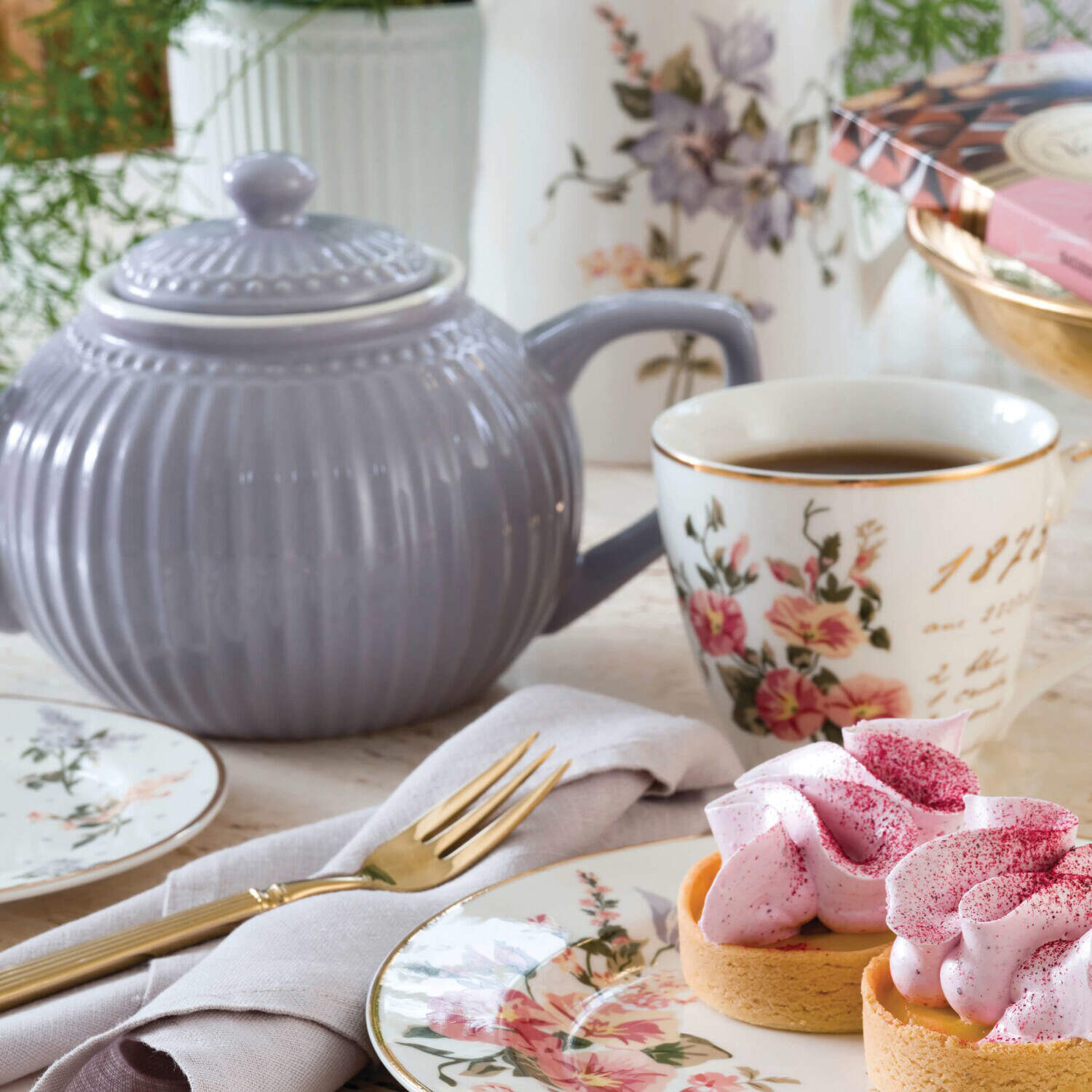 Frühstücksteller "Jacobe" - ø 20,5 cm (White) GreenGate