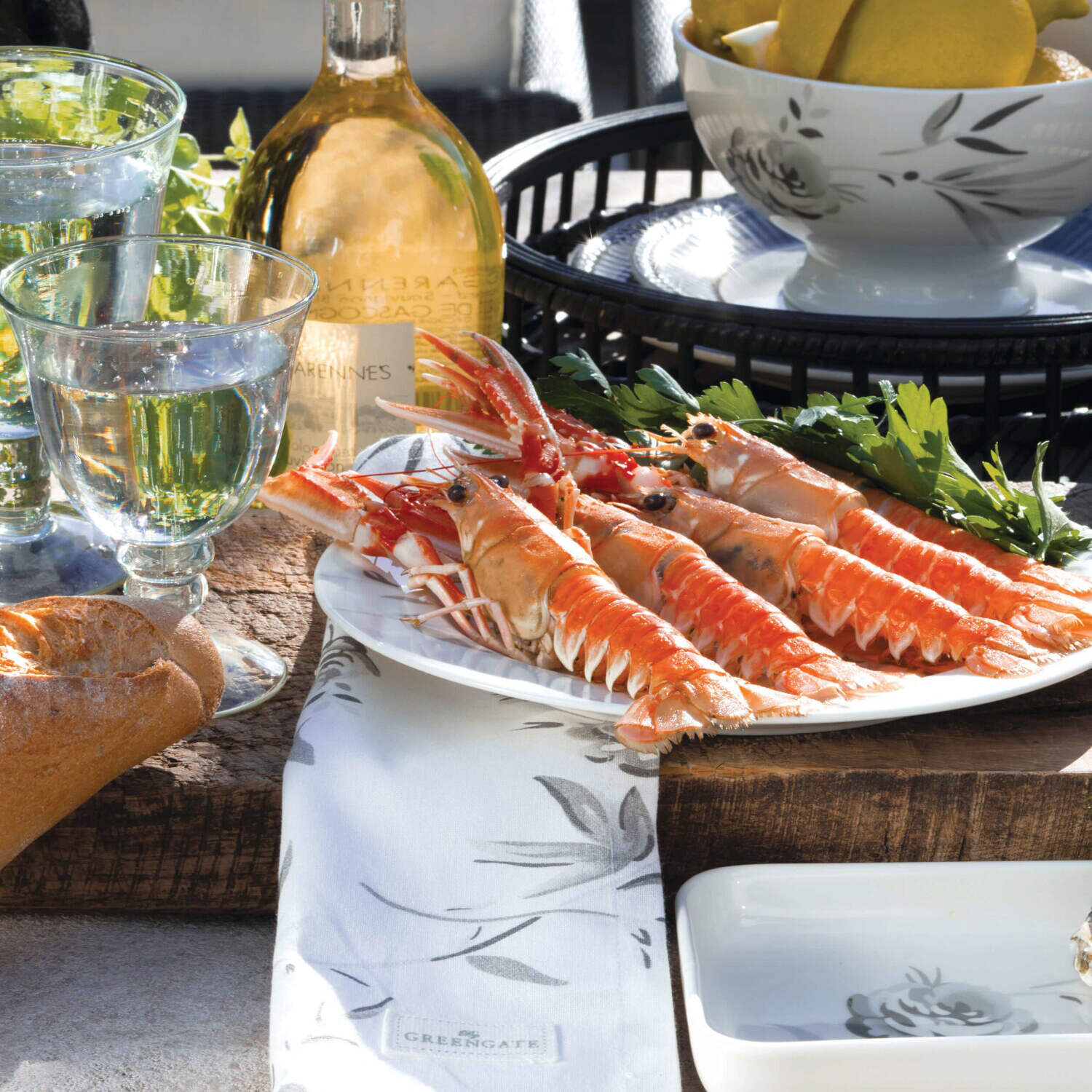 Papierservietten "Aslaug" - Groß (White) GreenGate