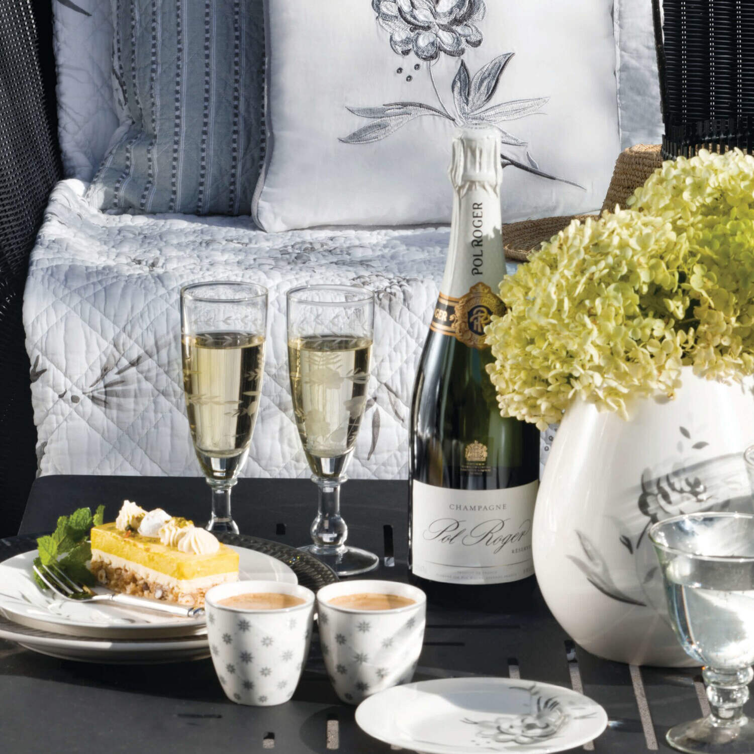 Essteller "Aslaug" - 25,6 cm (White) GreenGate