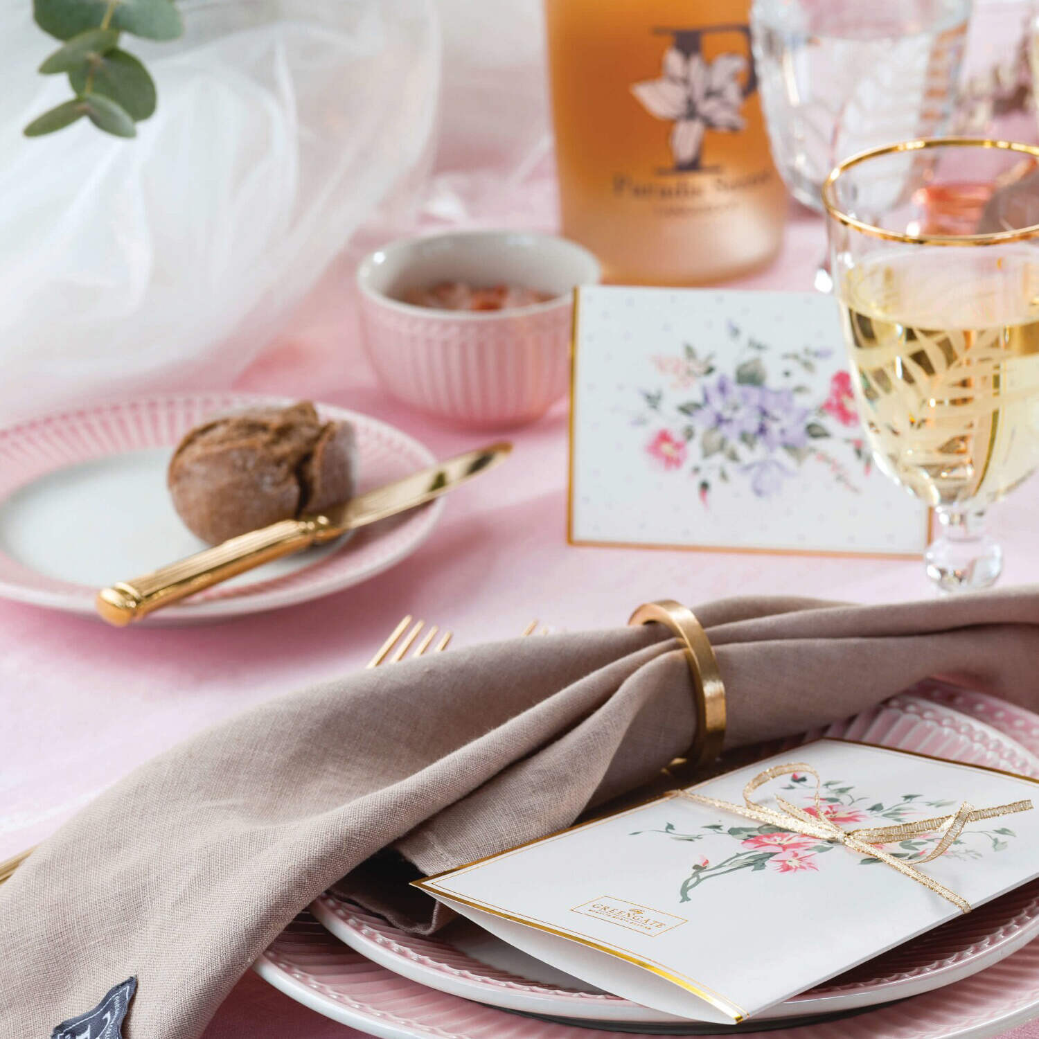 Karten und Umschläge im 12er-Set "Asta" - Medium (White) GreenGate