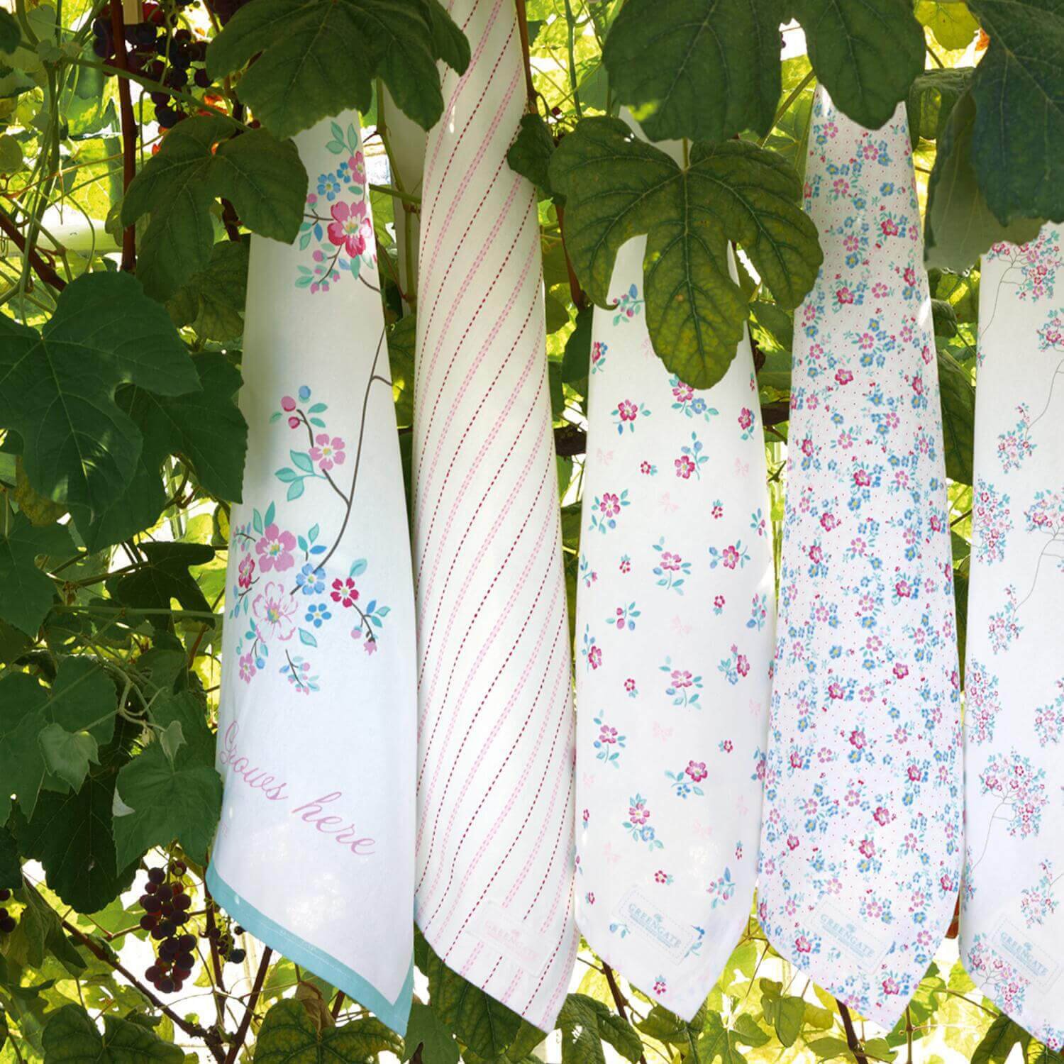 Geschirrtuch "Desdemona" - 70x50 cm (Weiß) GreenGate