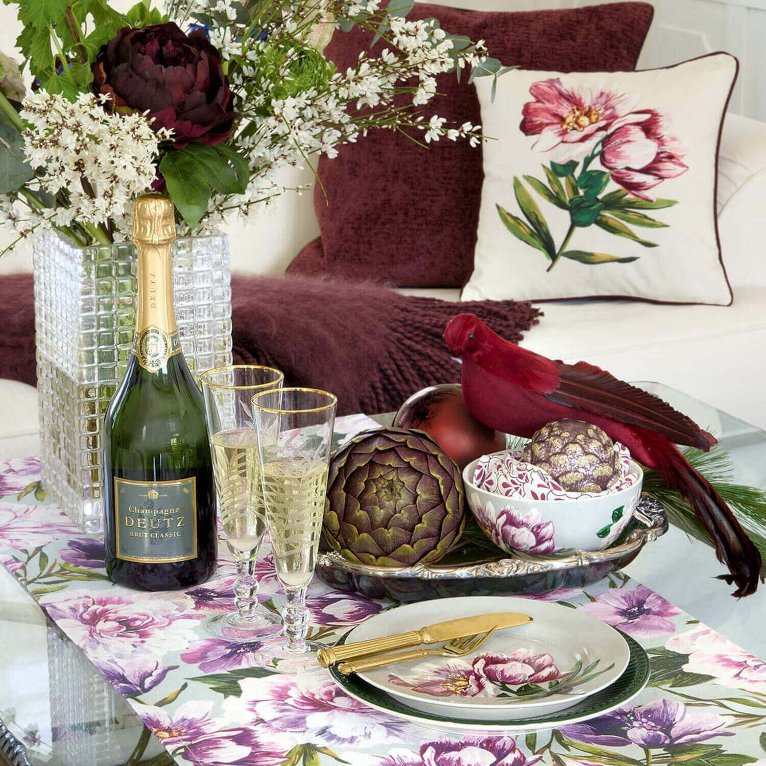 Frühstücksteller "Barbette" (Pale Grey) GreenGate