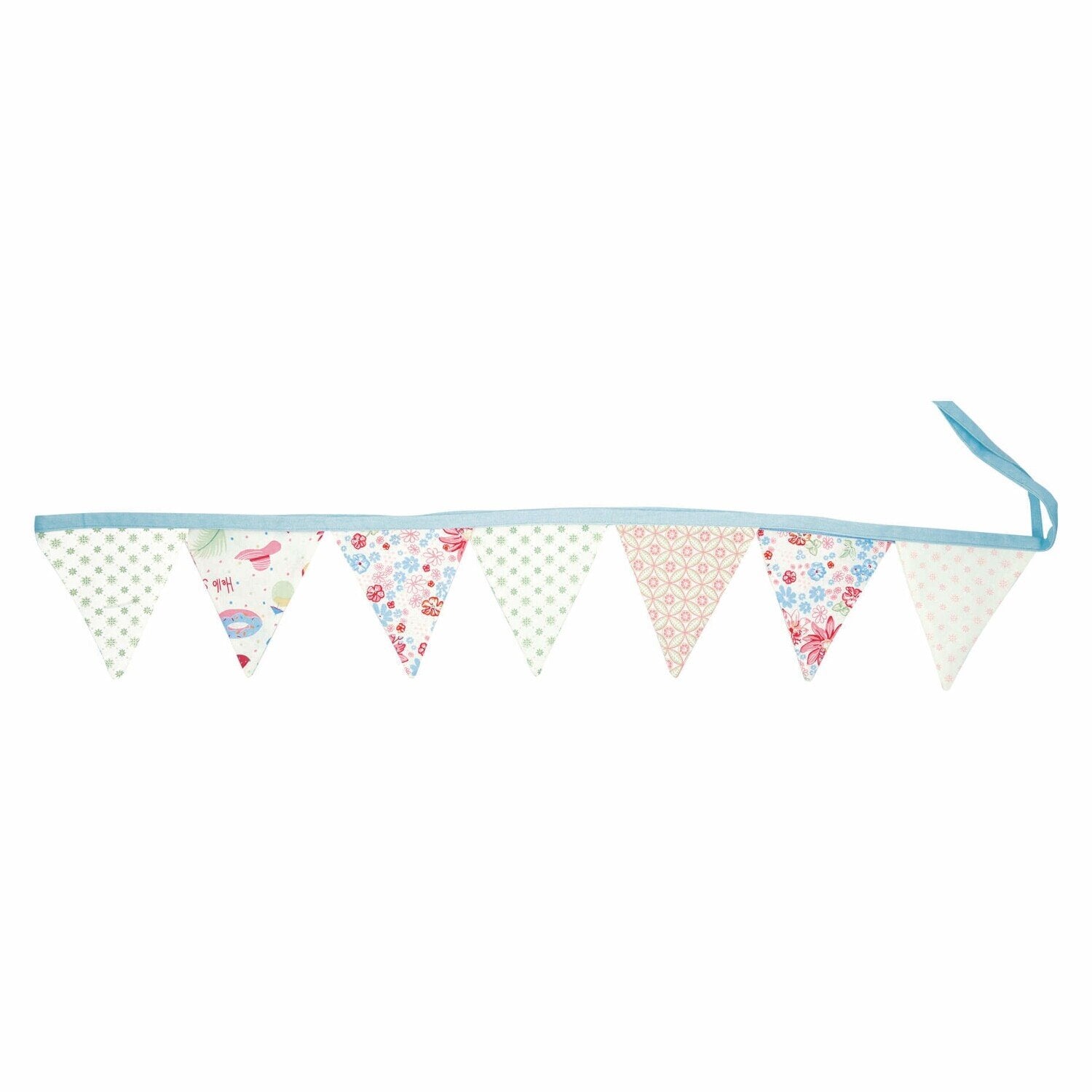 Flaggen-Girlande "Xenia" - 200 cm (White)