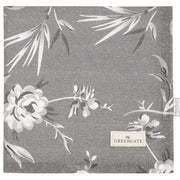 Stoffserviette "Aslaug" (Dunkelgrau) GreenGate