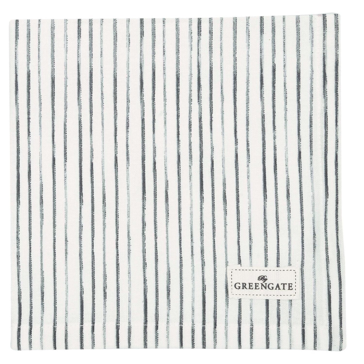 Stoffserviette "Gritt" - 40x40 cm (White) GreenGate