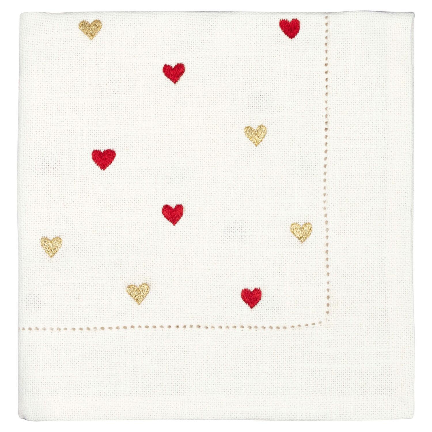 Stoffserviette "Grace" - 90x70 cm (Weiß) GreenGate