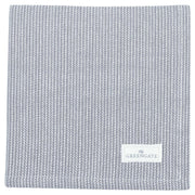 Stoffserviette "Alicia" - 40x40 cm (Pale Grey) GreenGate